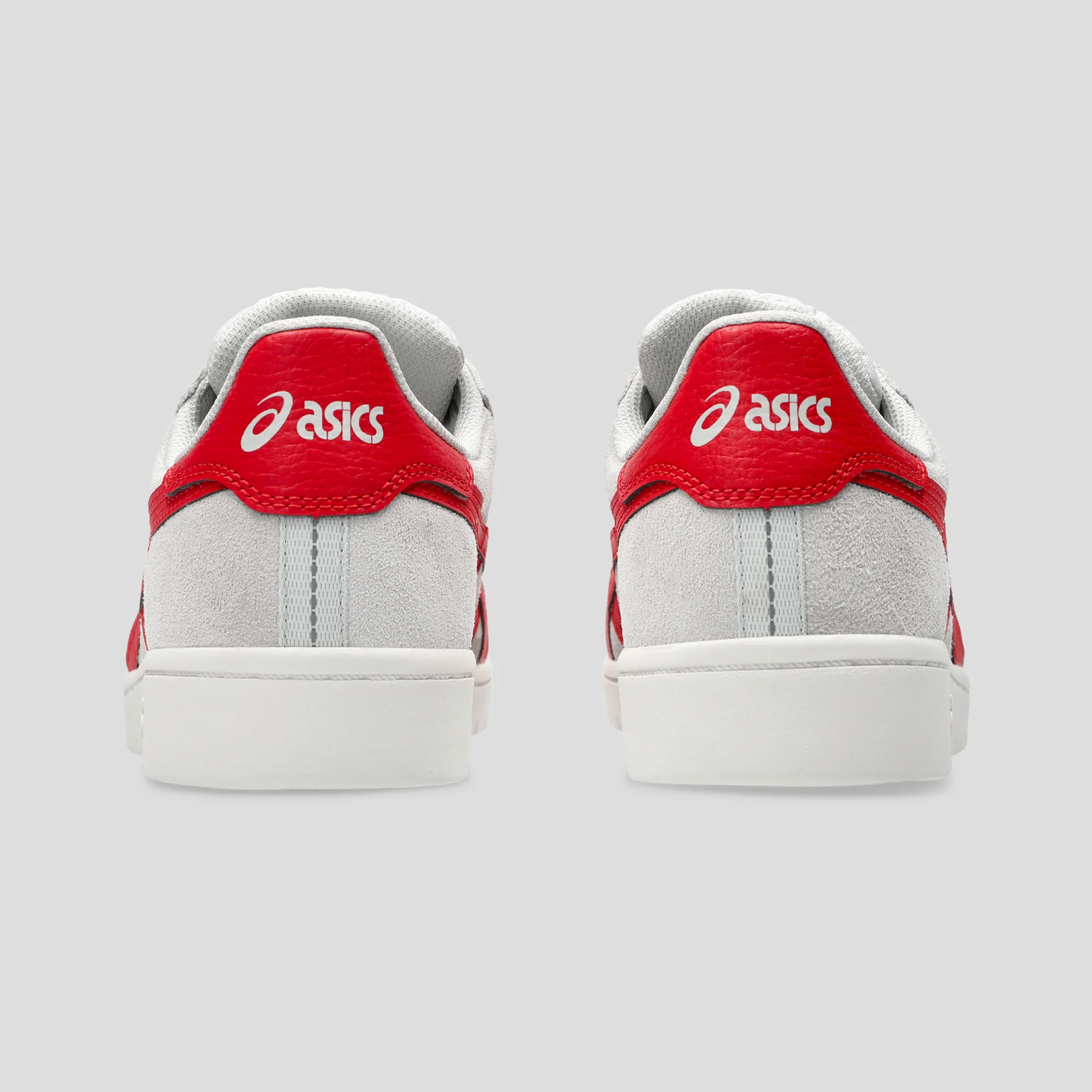 Asics Japan Pro - Cloud Grey / Classic Red - Image 4