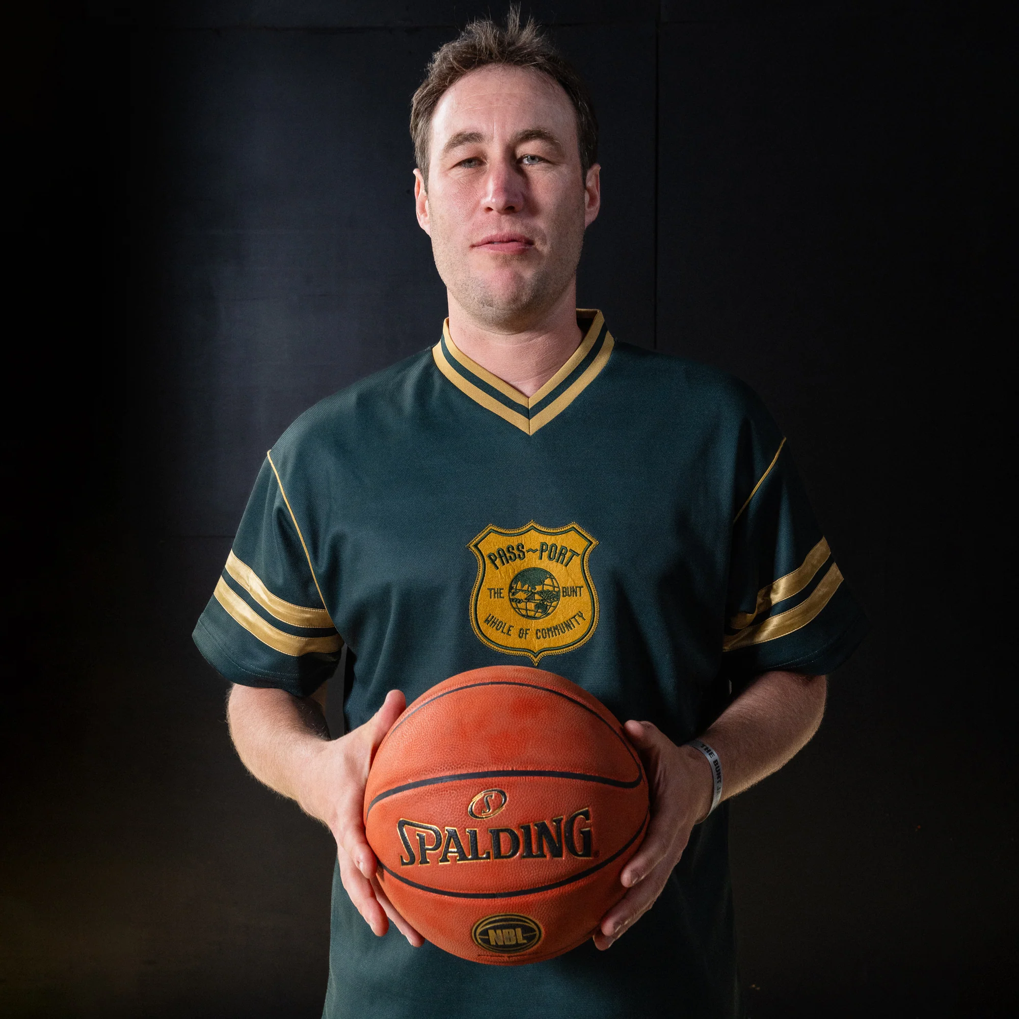 Pass~Port & The Bunt Jam Basketball Warm Up Shirt - Image 2