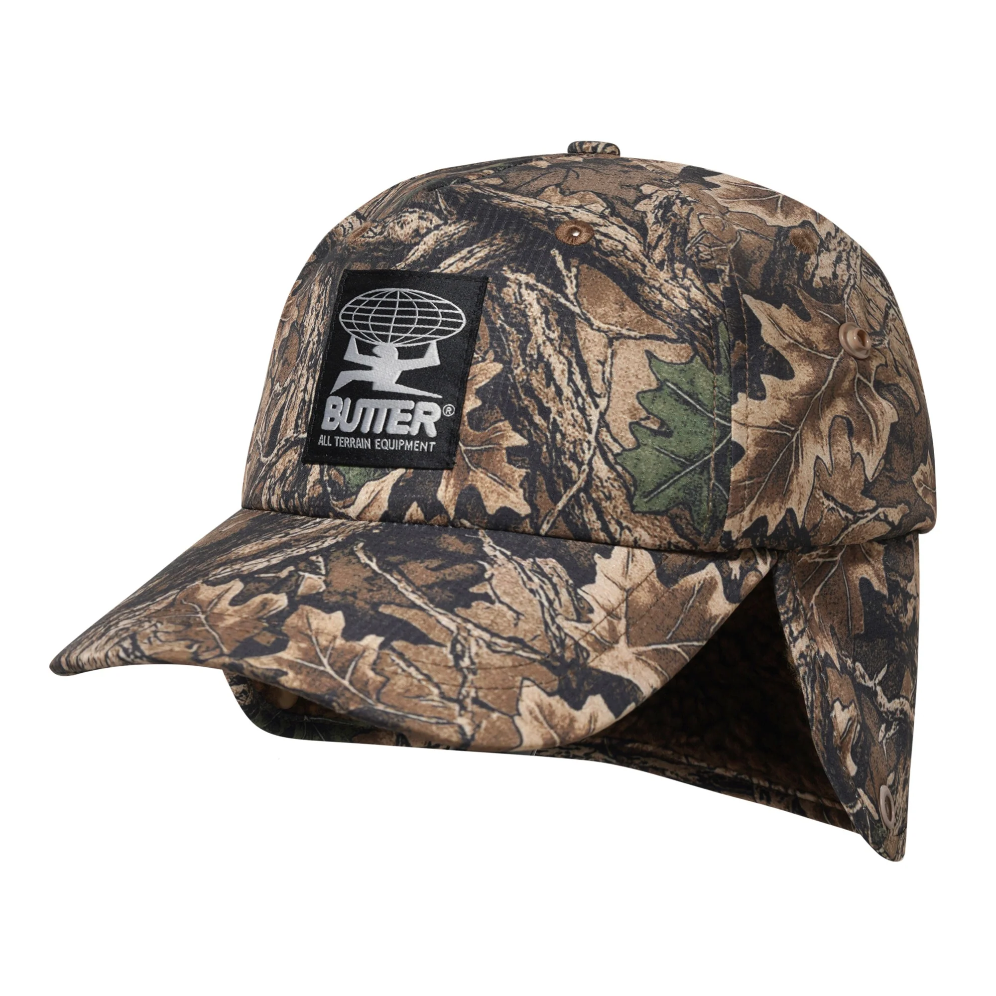 Butter Goods All Terrain 5 Panel Cap - Forest Camo - Image 2