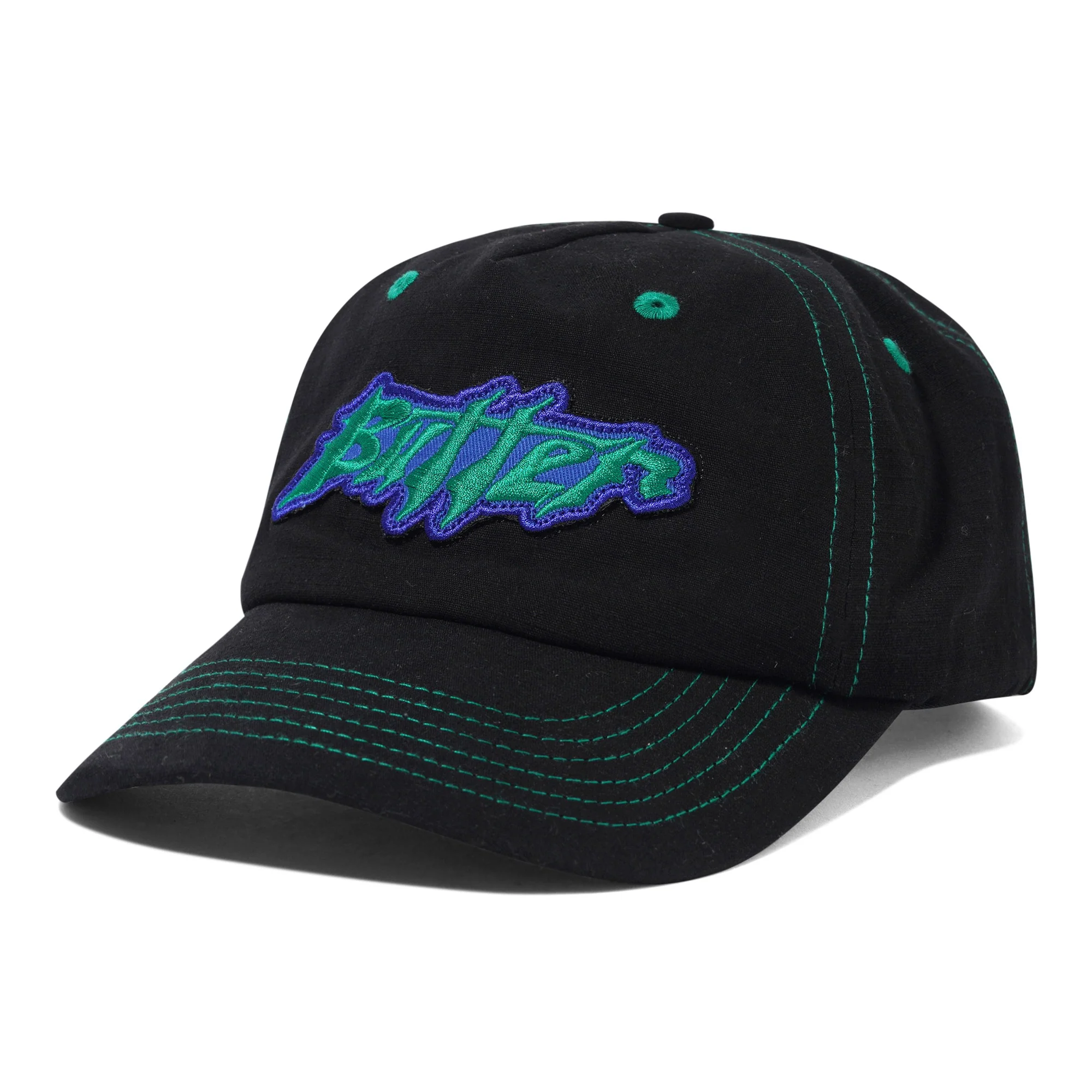 Butter Goods Amplify Snapback Cap - Black