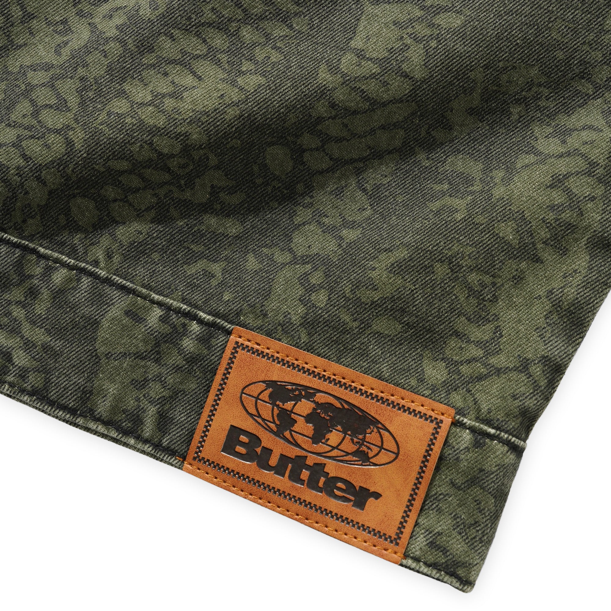 Butter Goods Garage Denim Jacket - Lowland Camo - Image 5