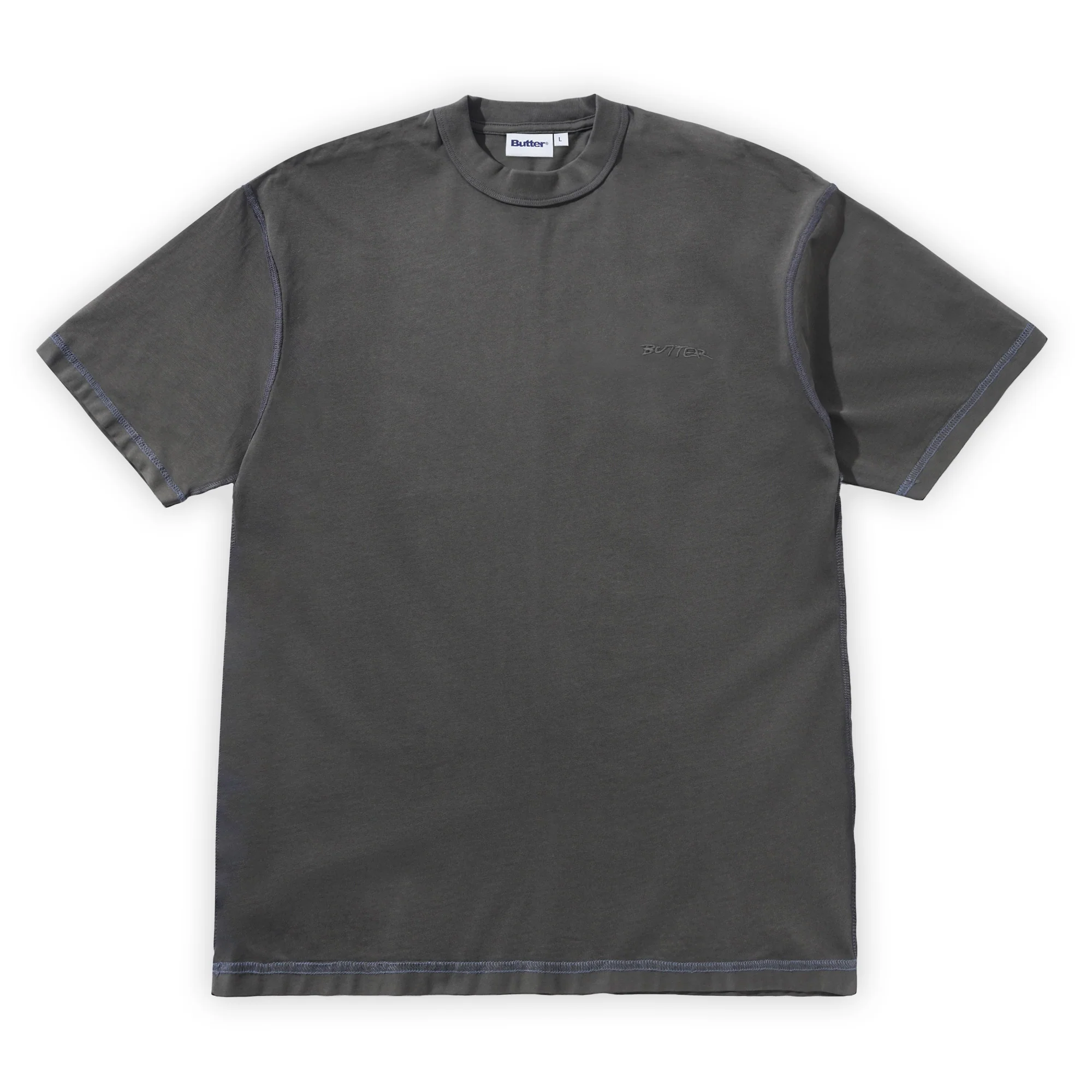 Butter Goods Inside Out Tee - Washed Black