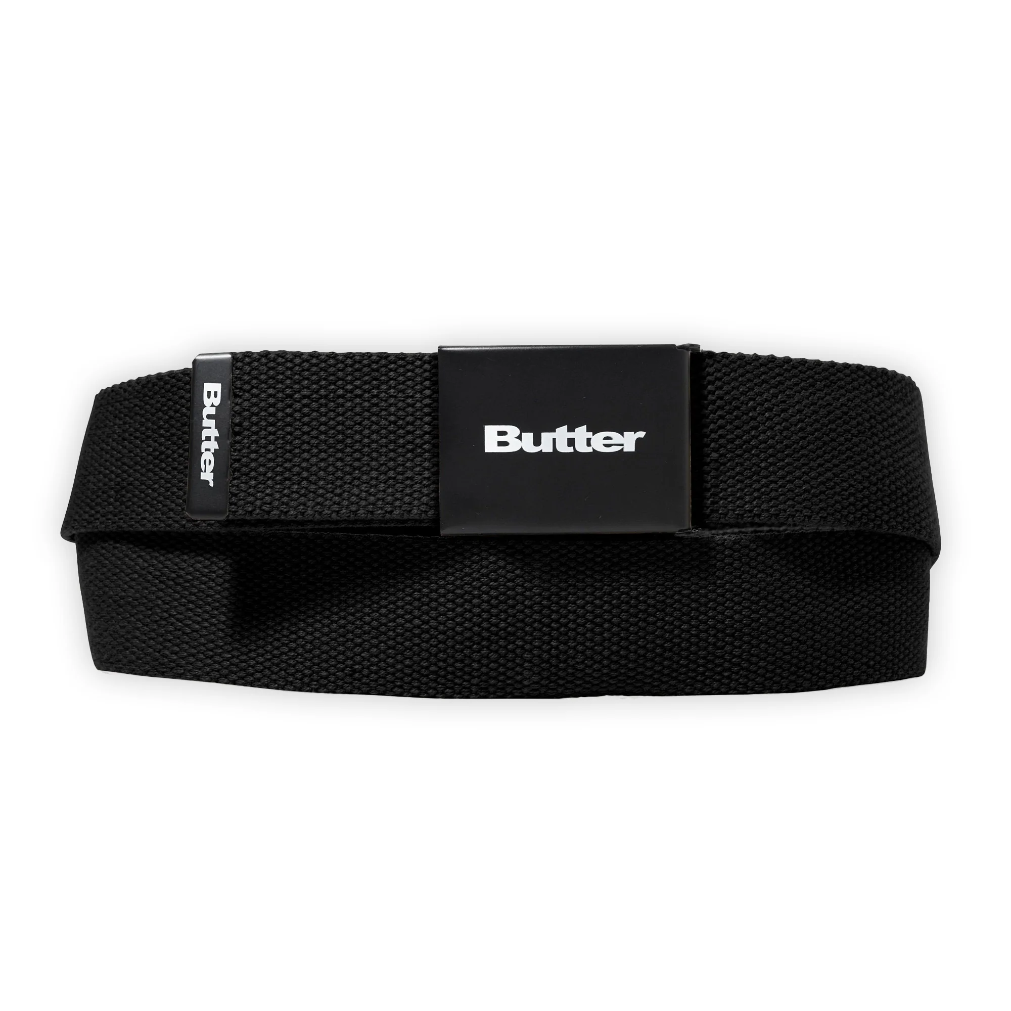 Butter Goods Logo Woven Belt - Black