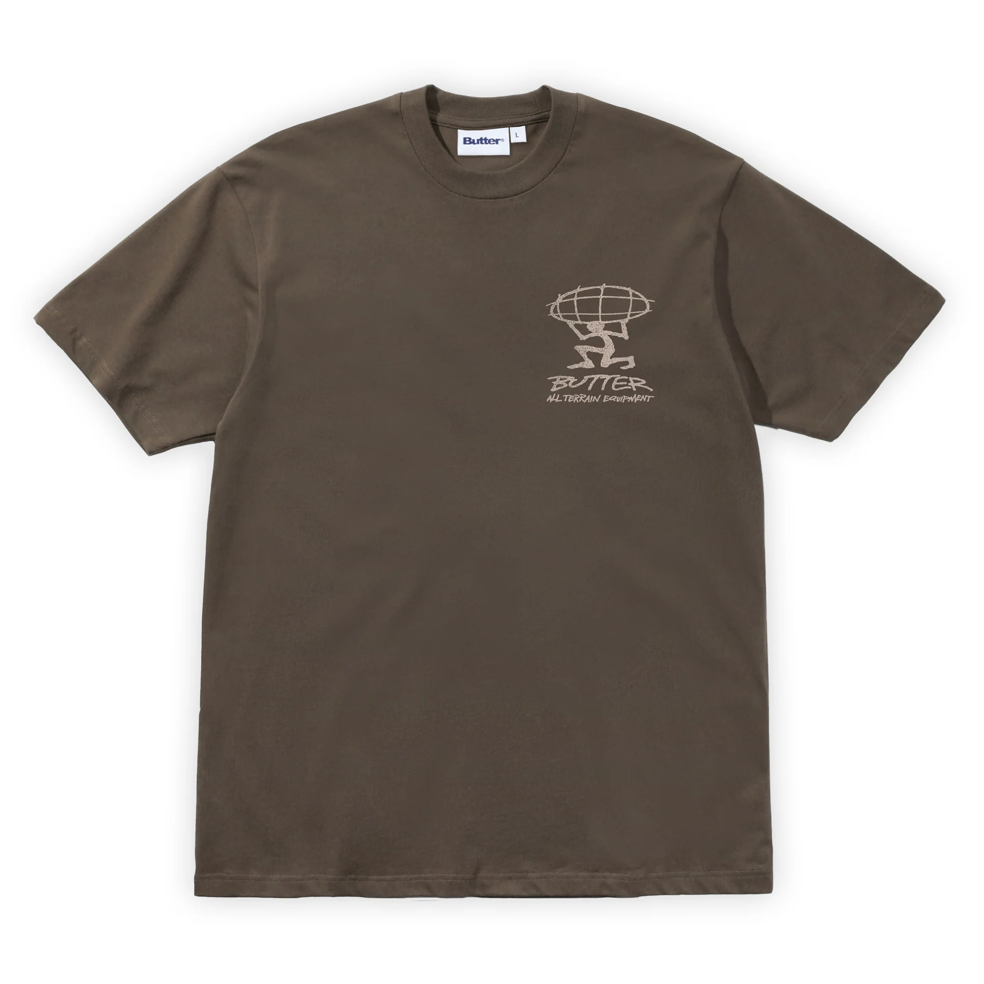 Butter Goods Terrain Tee - Brown