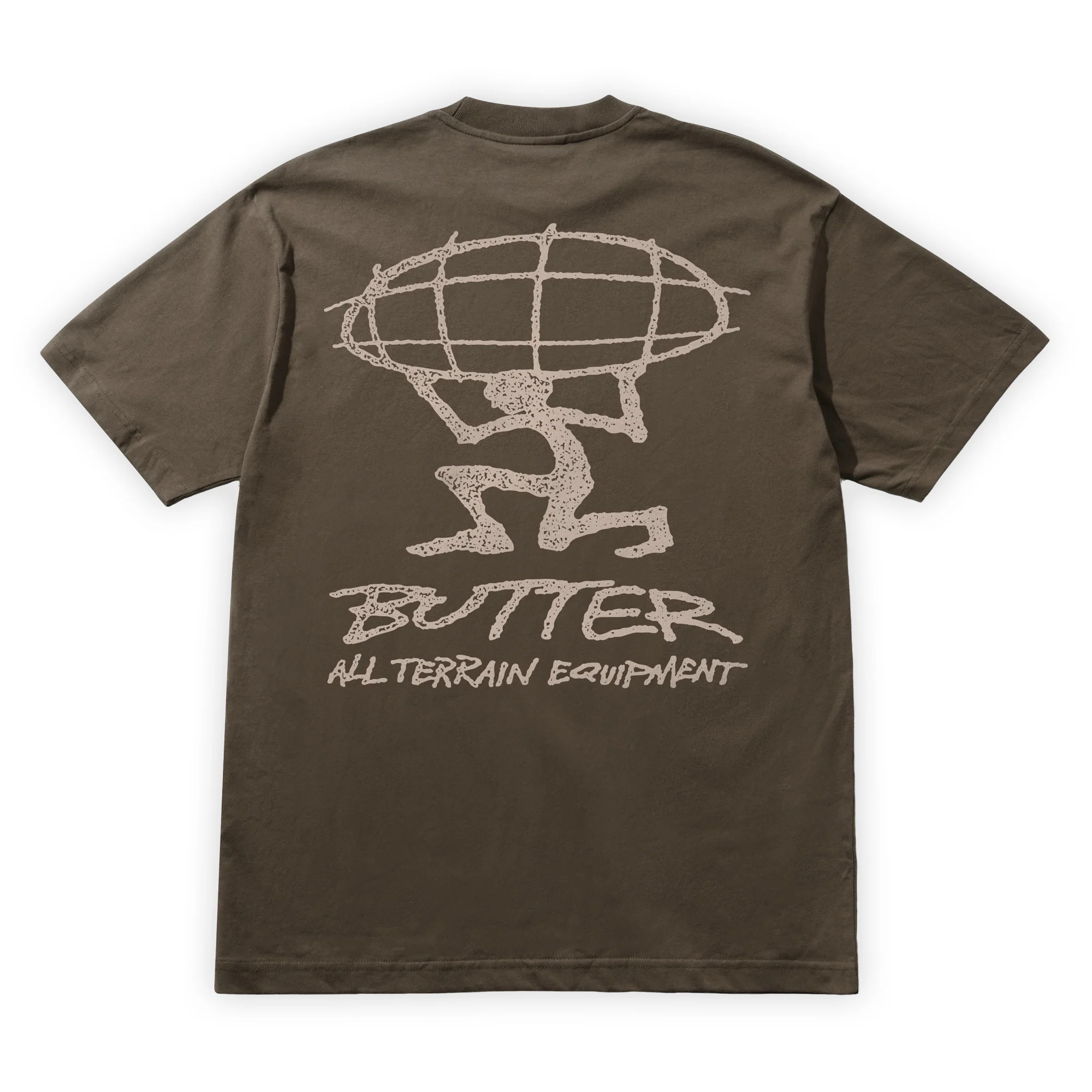 Butter Goods Terrain Tee - Brown - Image 2