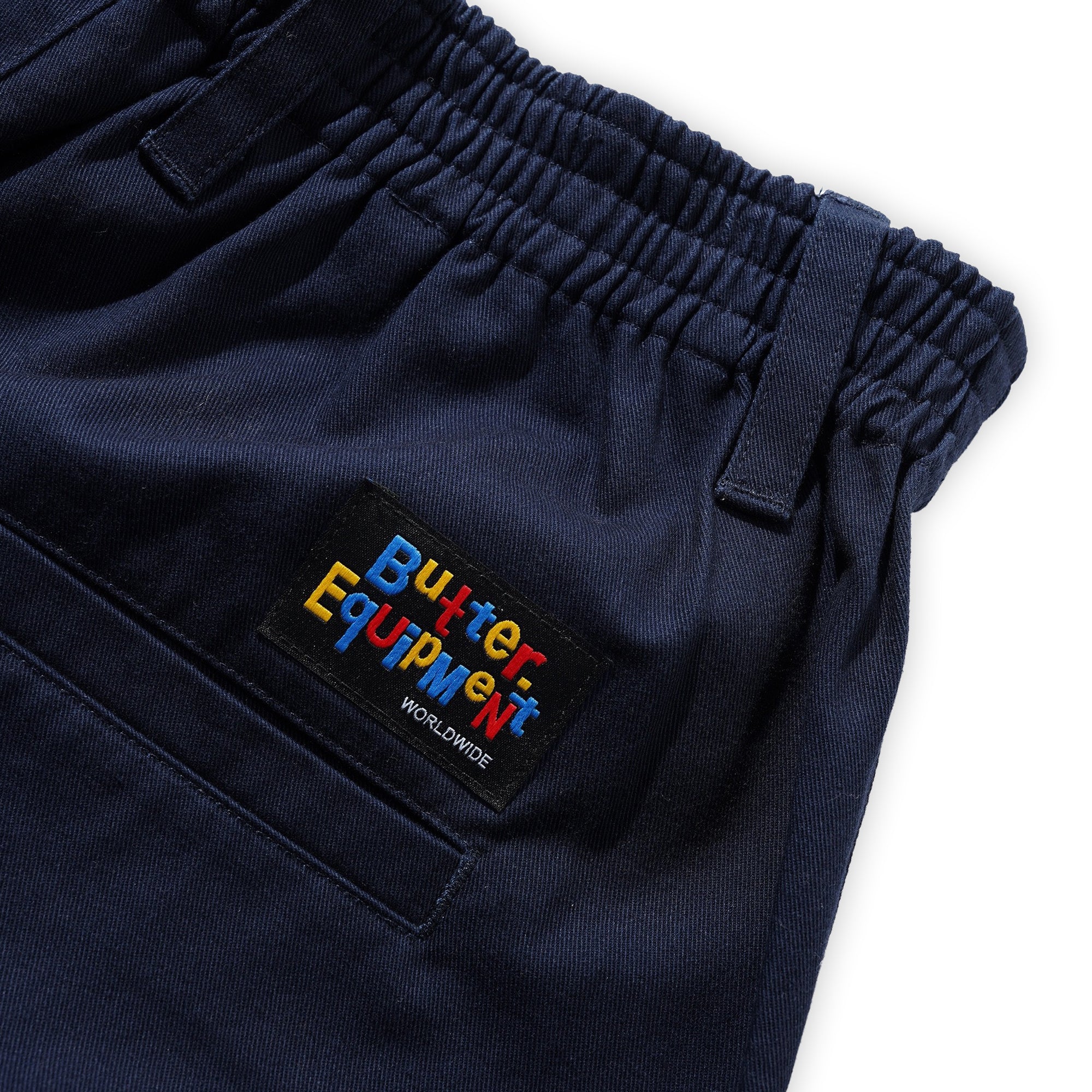 Butter Goods Wide Leg Pants - Navy - Image 3