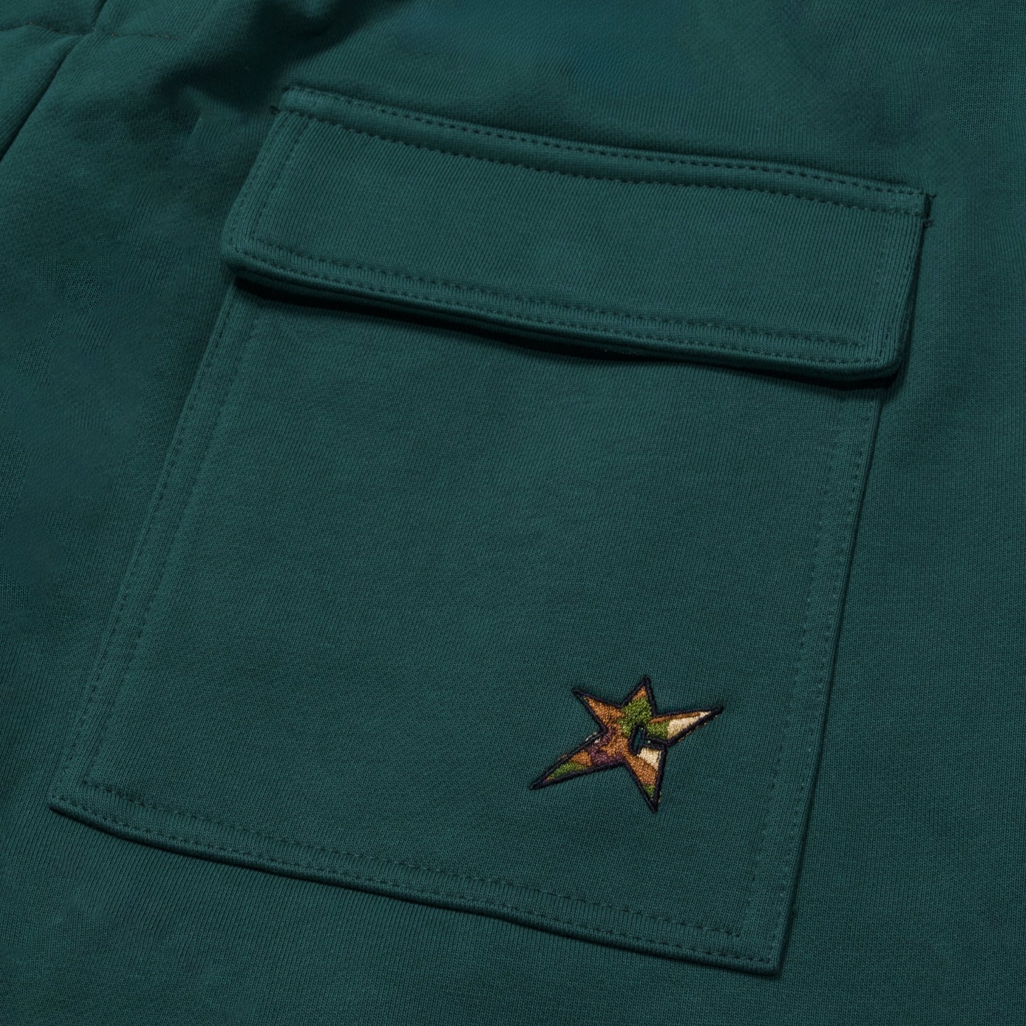 Carpet Company Baggy Sweatshorts - Green - Image 4