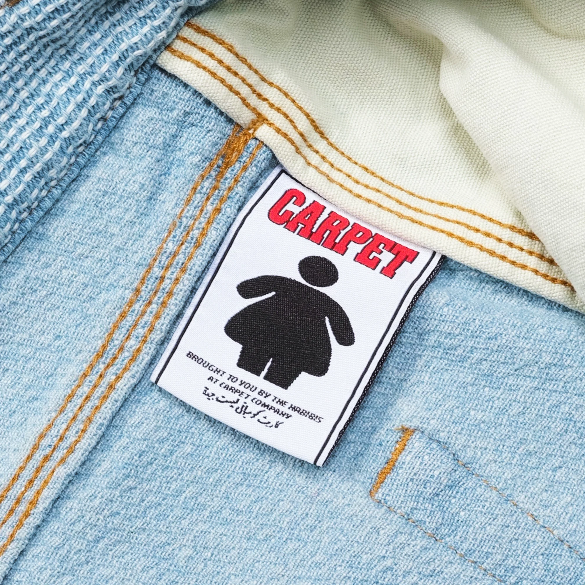 Carpet Company Interlock Stitch Denim Jeans - Blue - Image 10