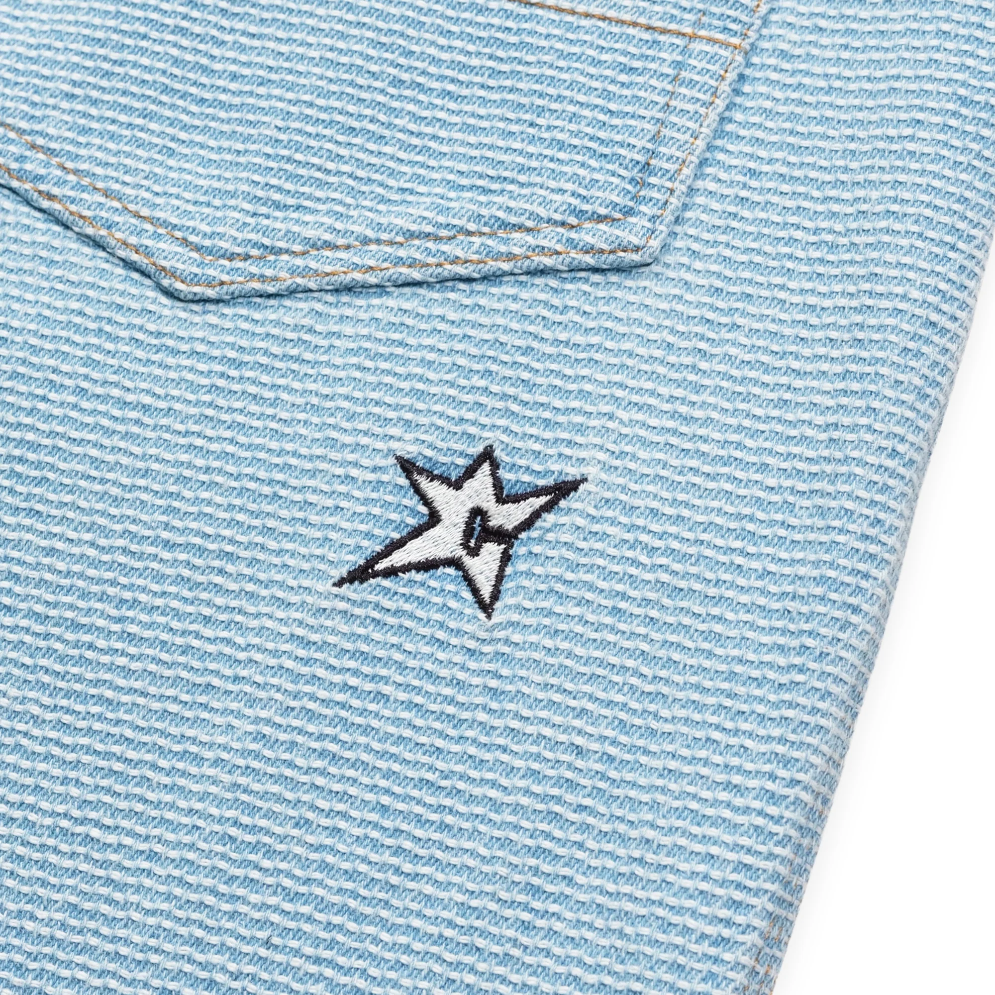 Carpet Company Interlock Stitch Denim Jeans - Blue - Image 3