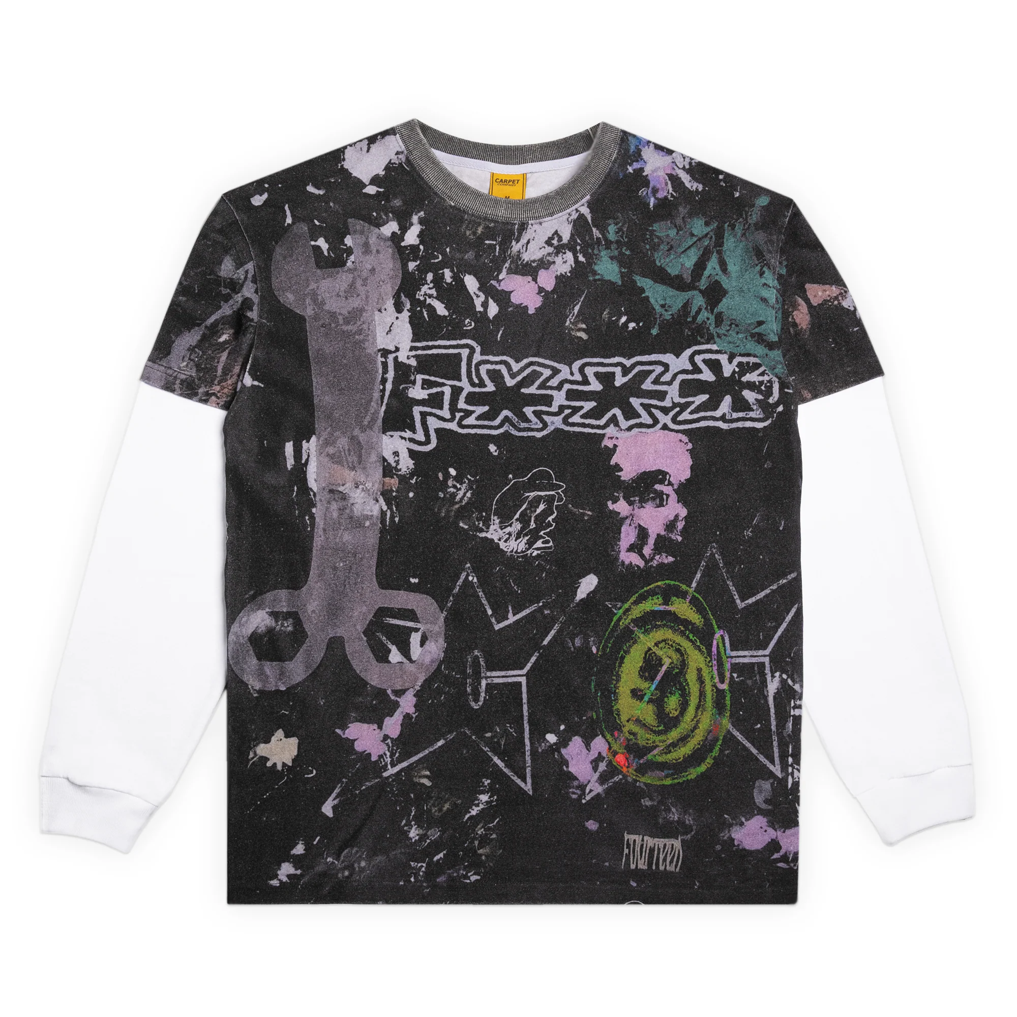 Carpet Company Rag Tee Longsleeve - Black