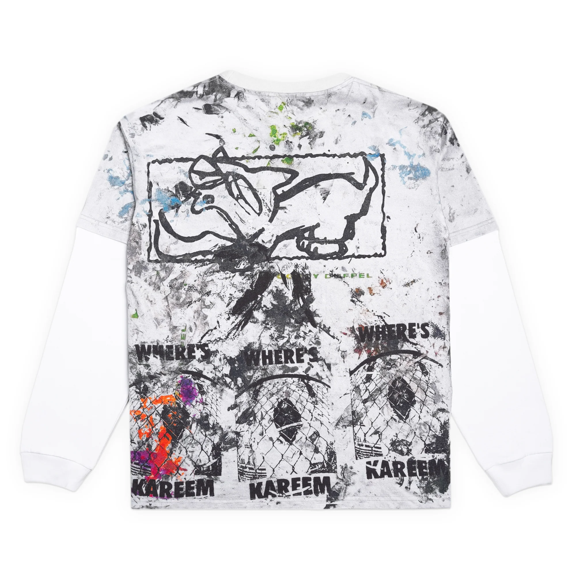 Carpet Company Rag Tee Longsleeve - White - Image 2