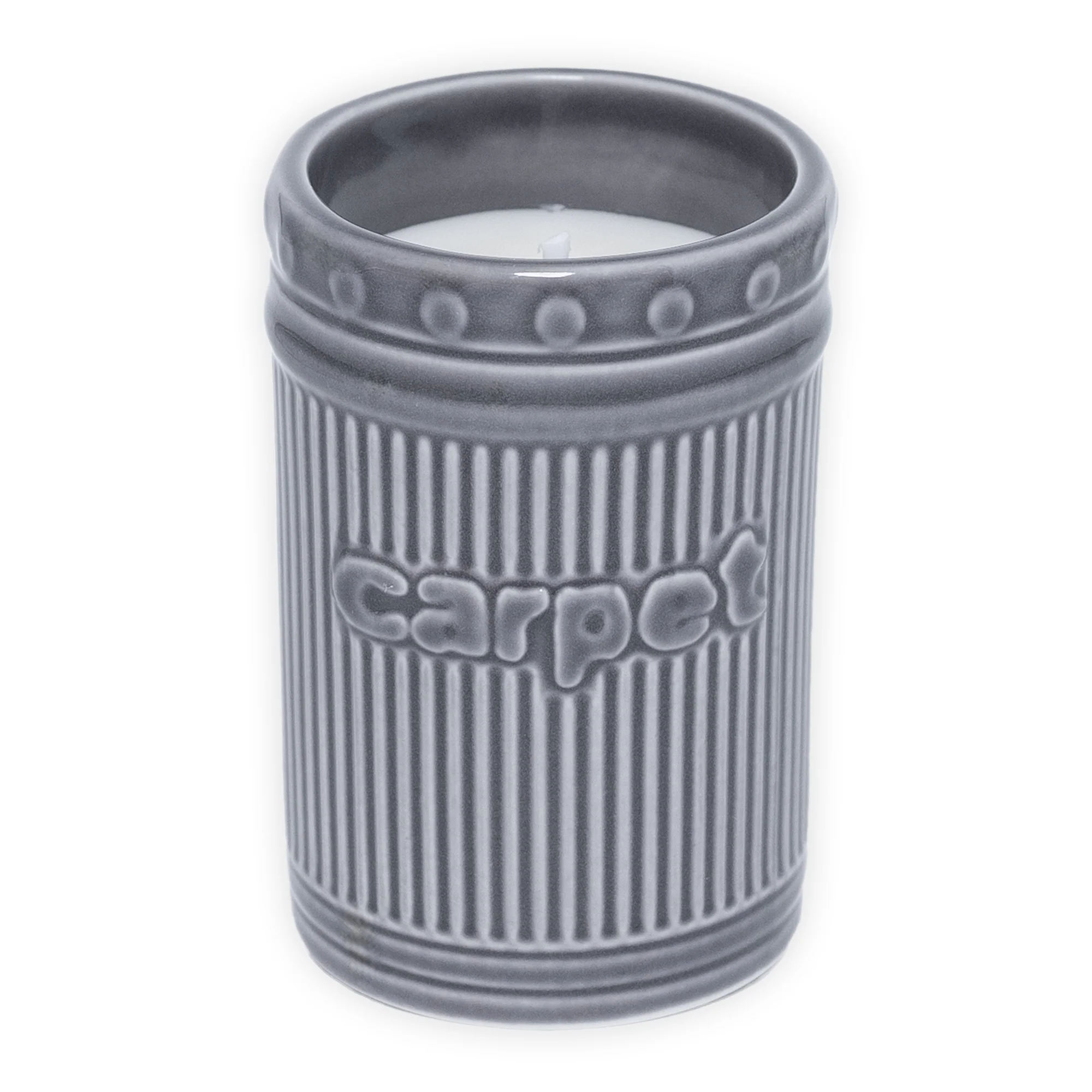 Carpet Company Trash Candle