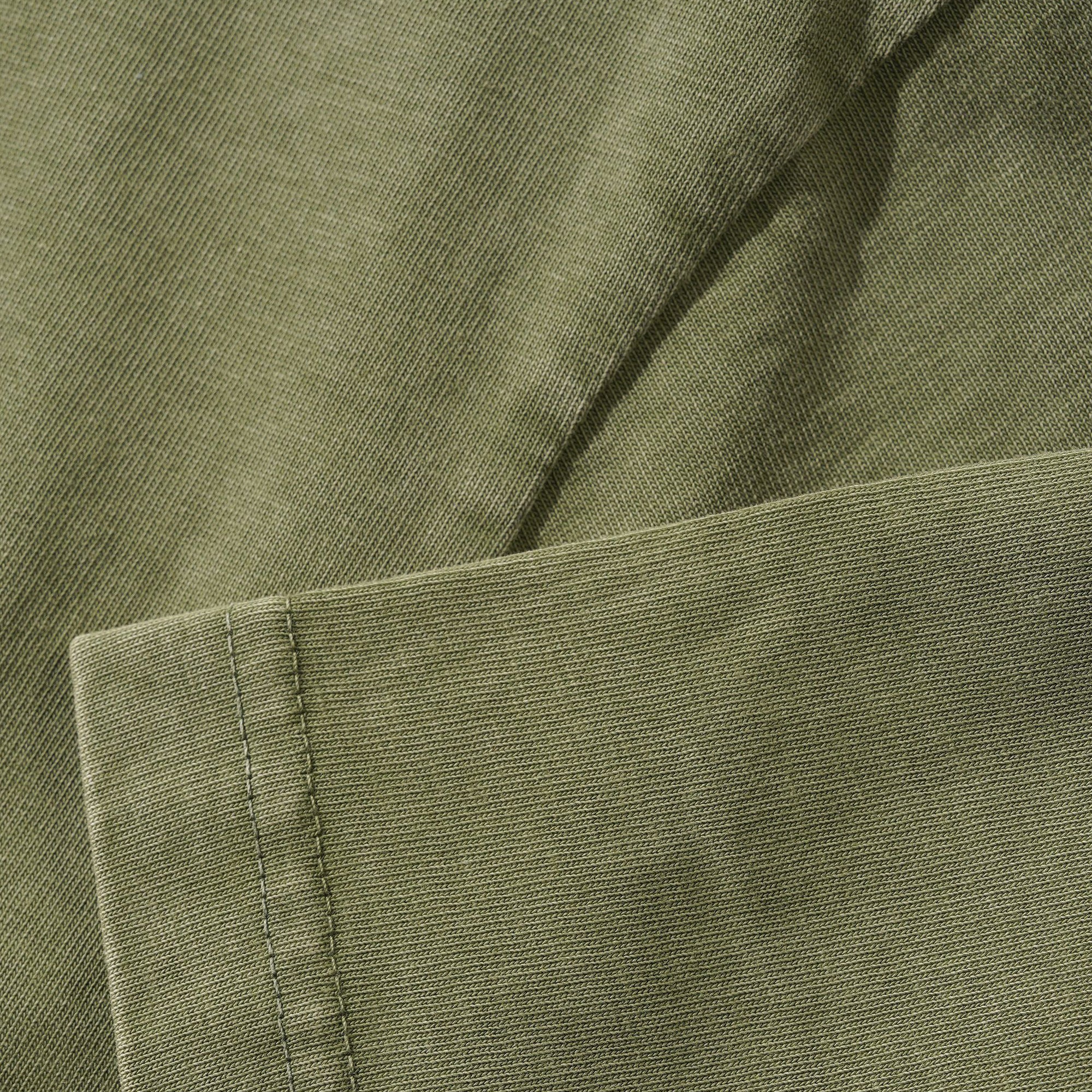 Cash Only Campus Tee - Washed Olive - Image 3