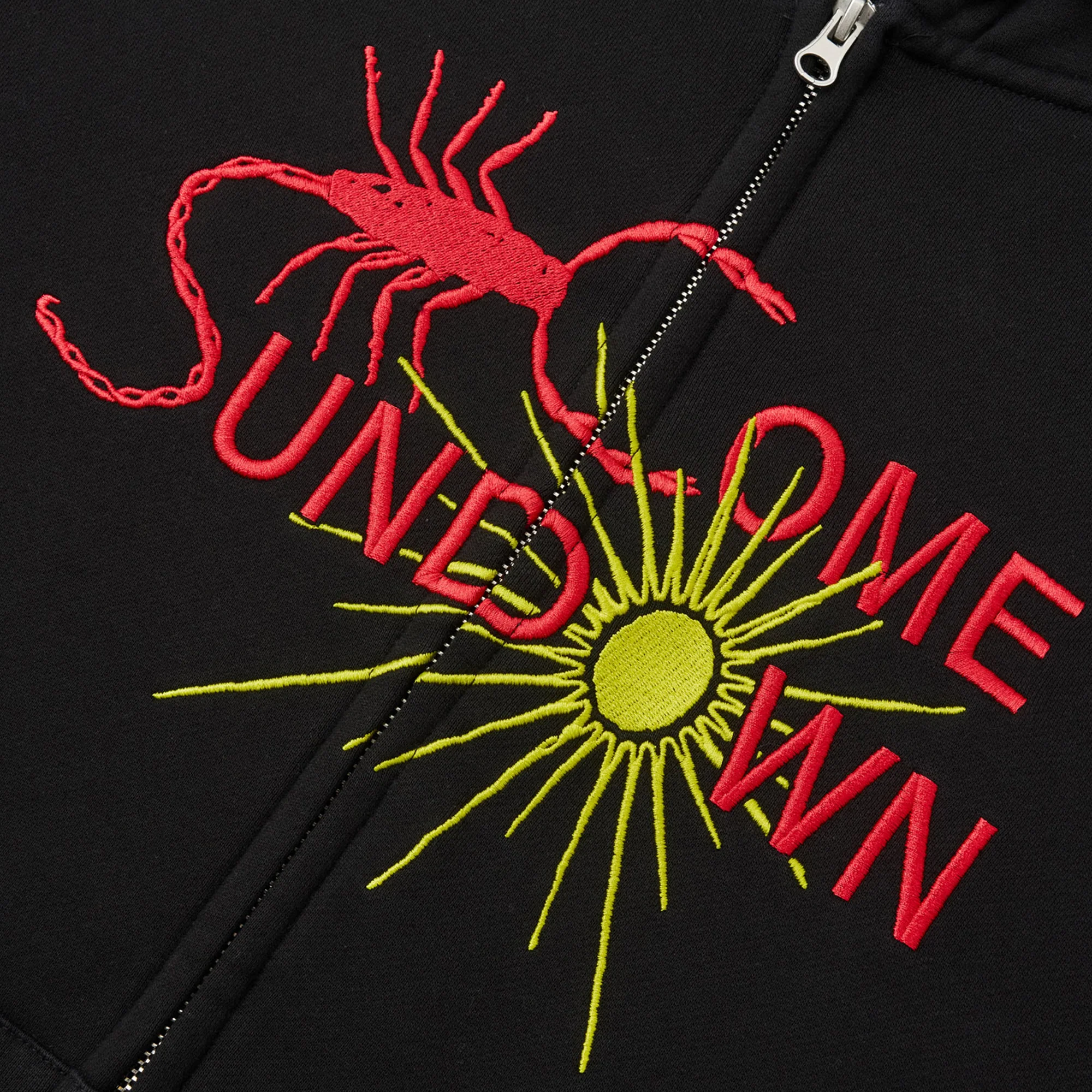Come Sundown Entomology Zip Hood - Black - Image 3