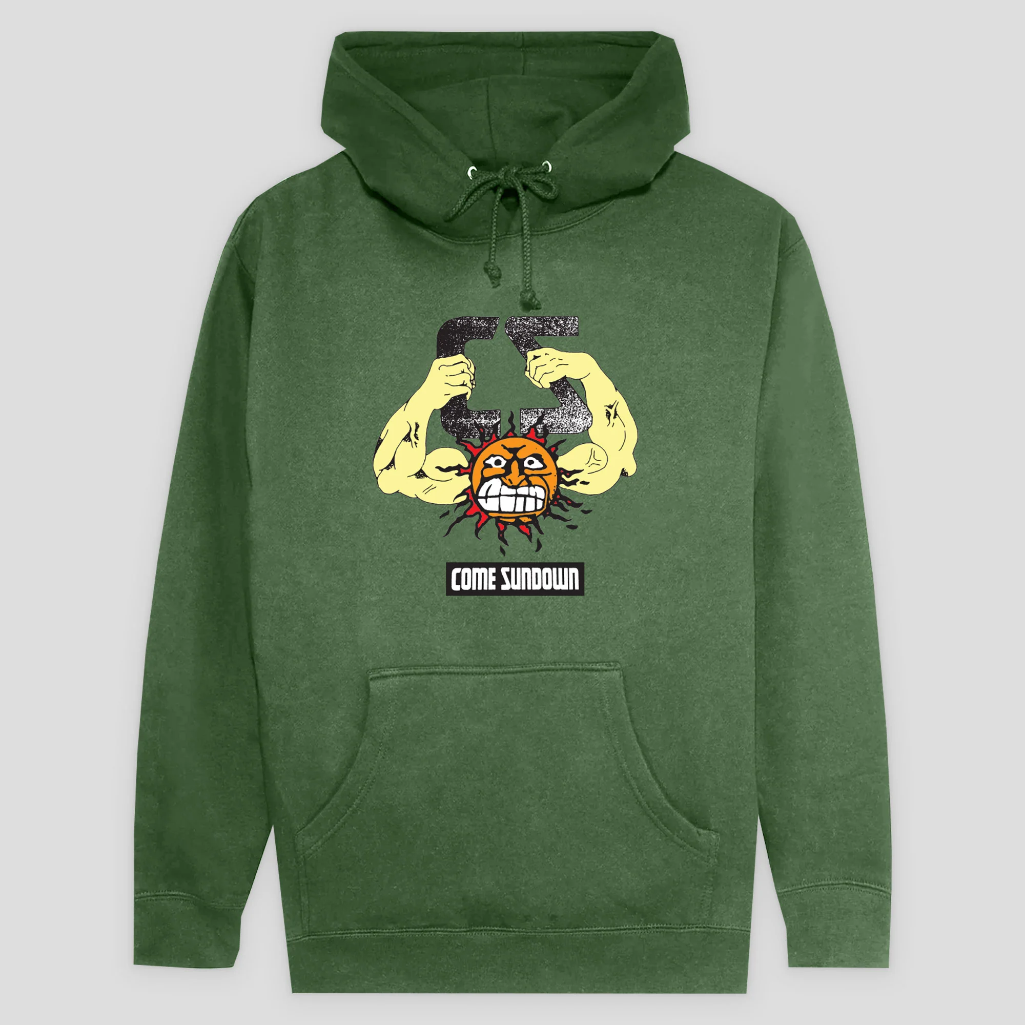 Come Sundown Forums Hoodie - Juniper