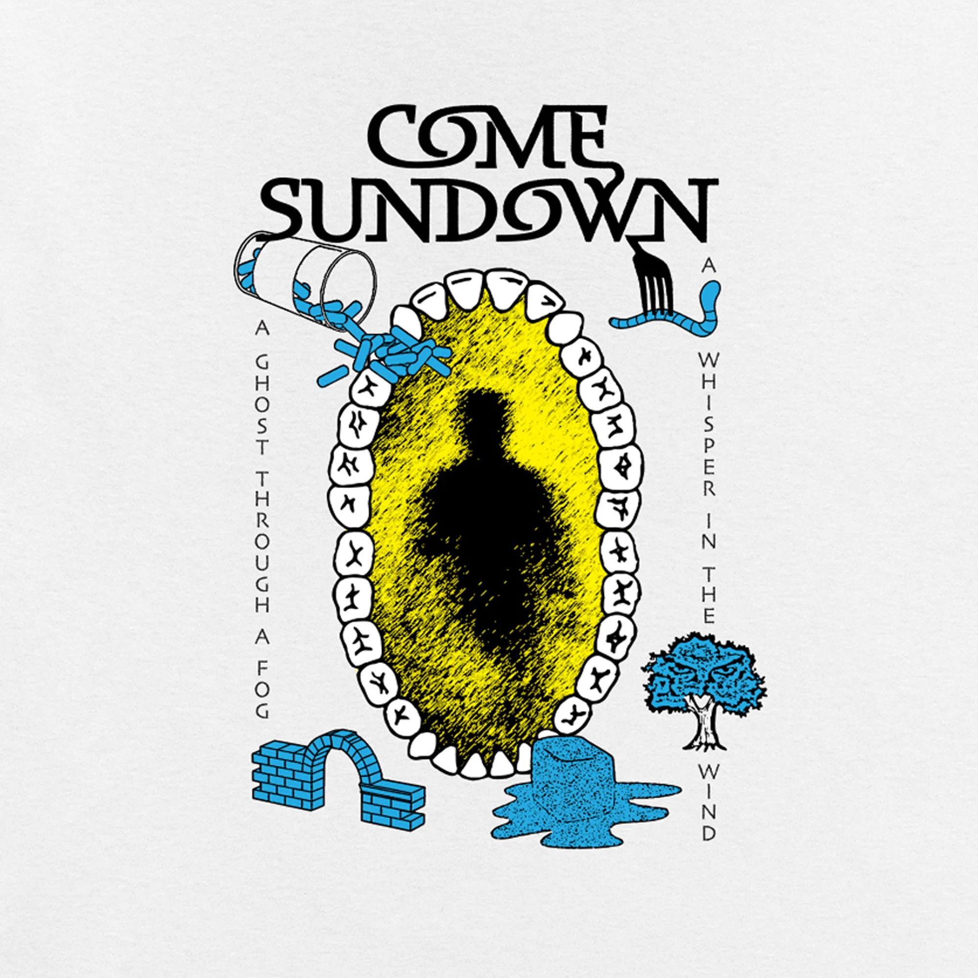 Come Sundown Whisper Tee - White - Image 2