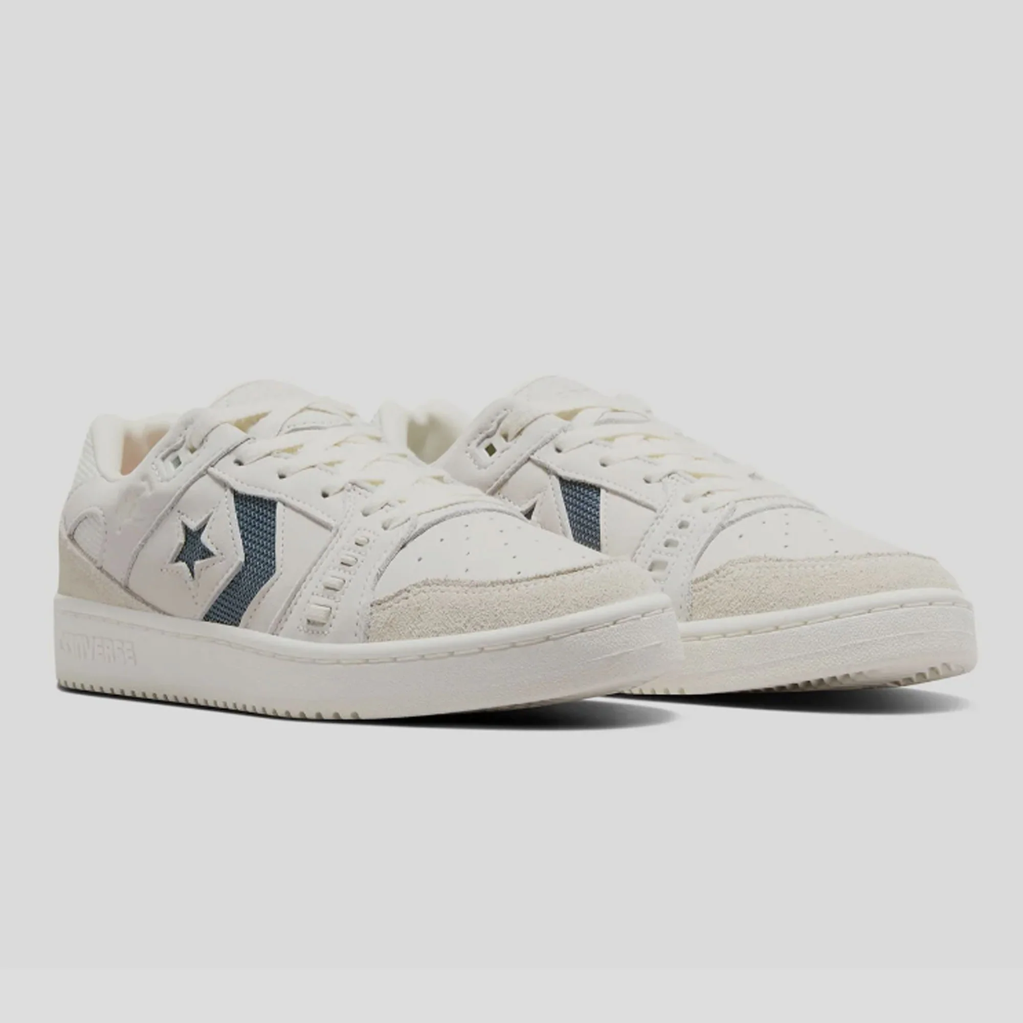Converse Cons AS-1 Pro Low Top - Egret / Navy / Red - Image 3