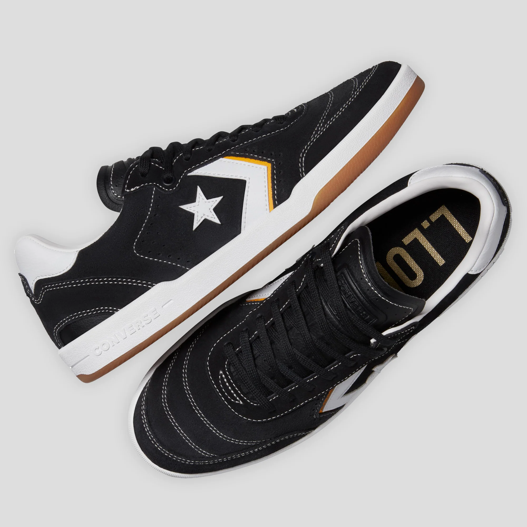 Converse Cons Louie Lopez Pro 2 - Black / White / Gum - Image 3