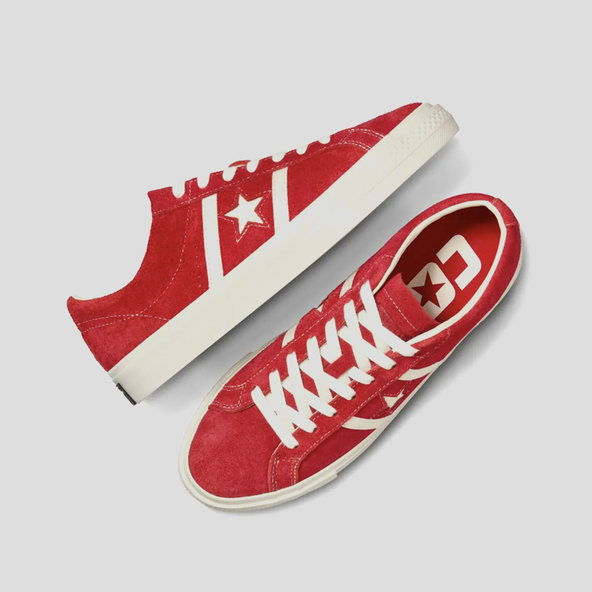 Converse Cons One Star Academy Pro Ox - Red / Egret - Image 2