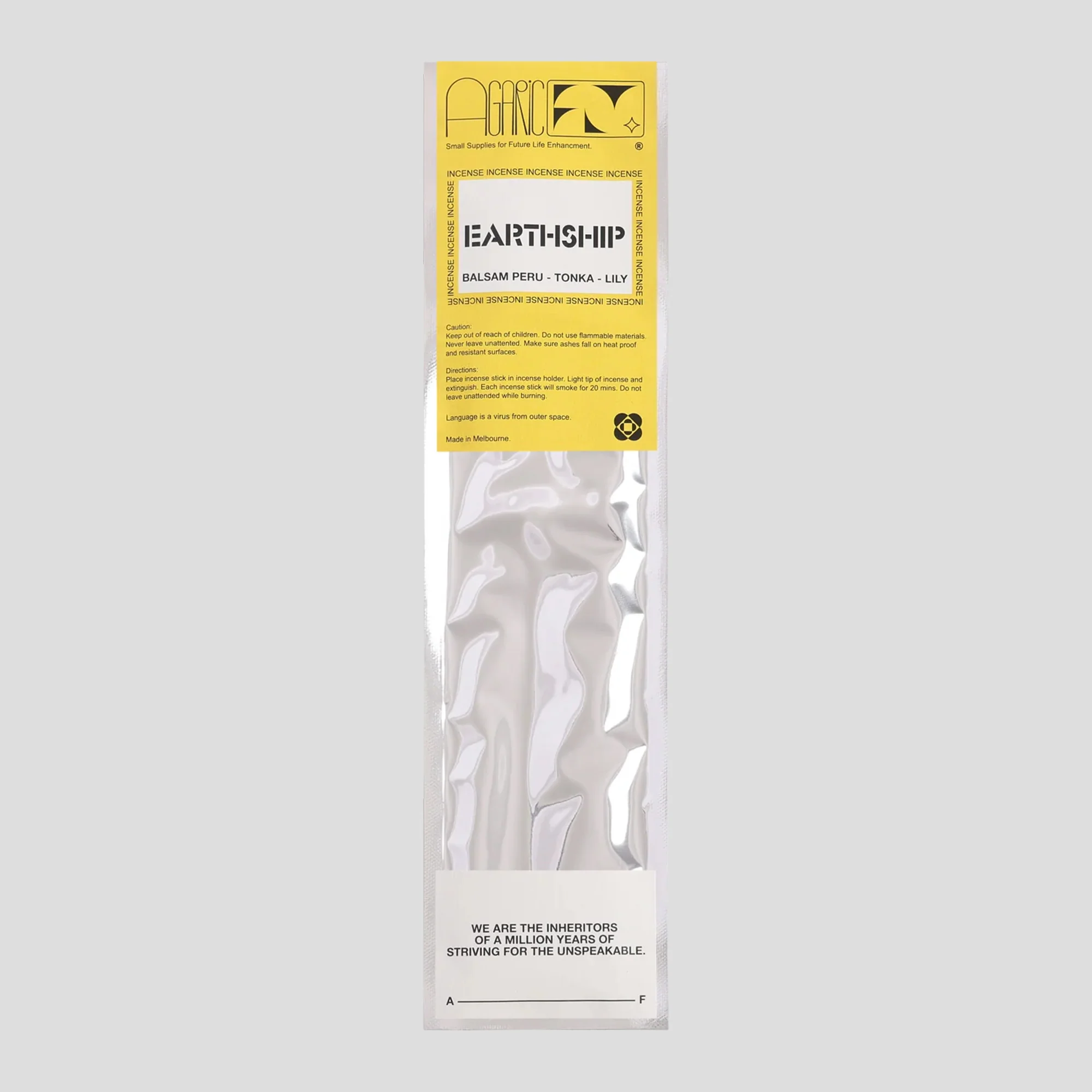 Agaric Fly Earthship Incense Stick