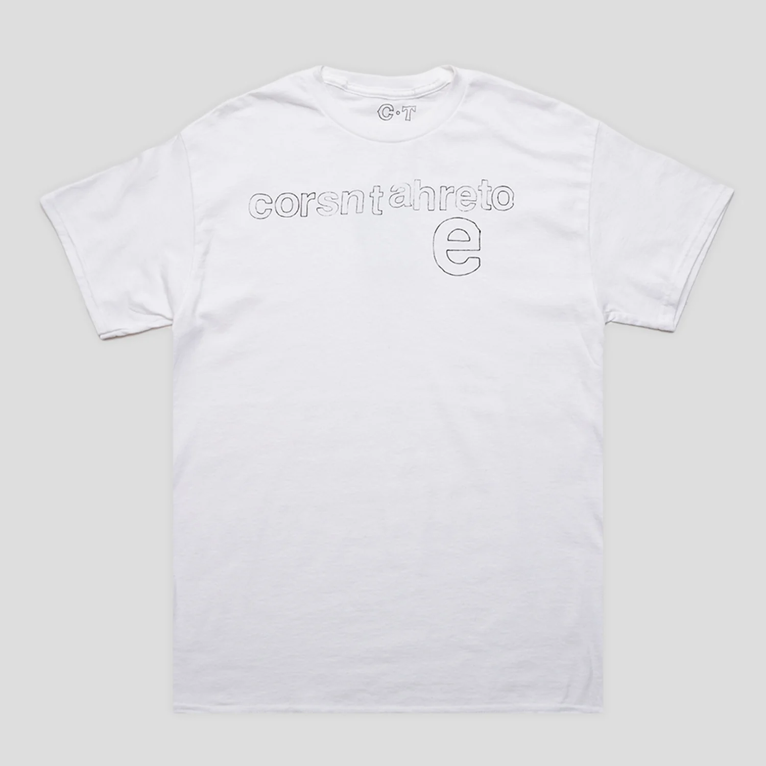 Croons Theatre Corsentahreto e Tee - White