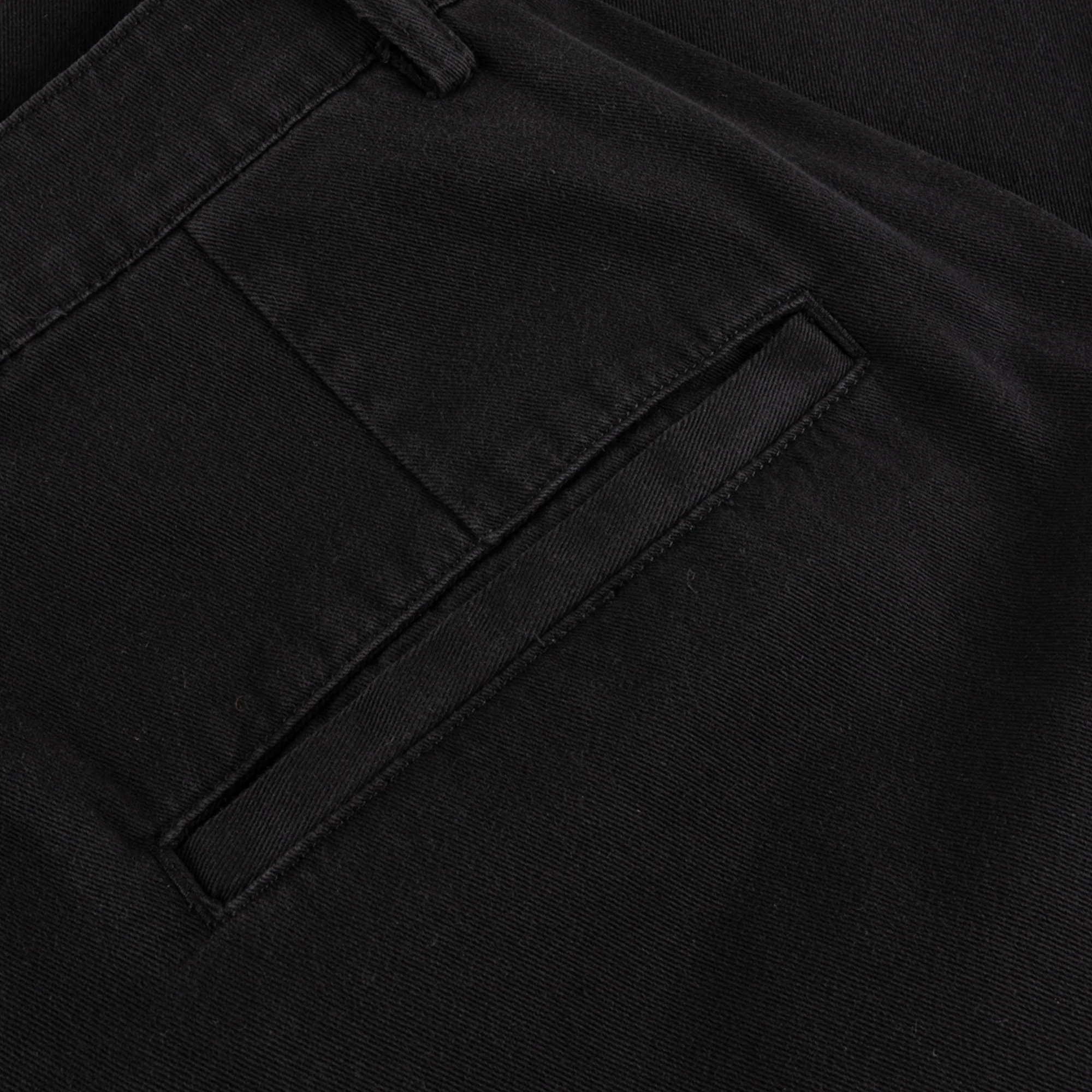 Dime Baggy Chino Pants - Black - Image 3