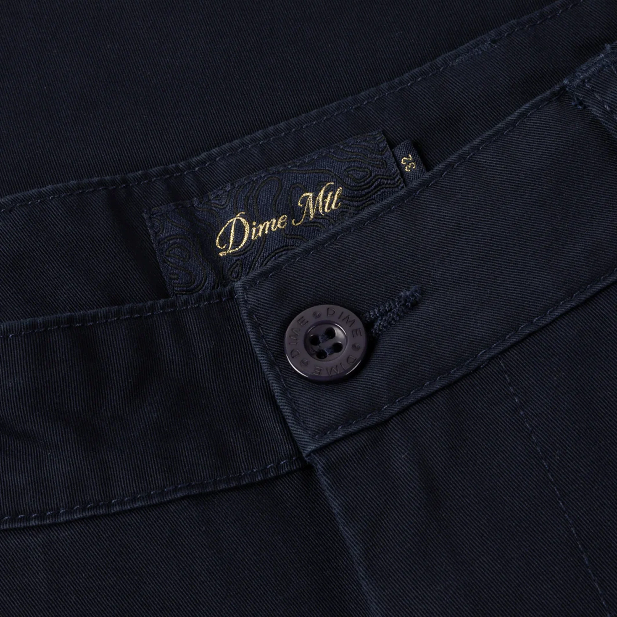 Dime Baggy Chino Pants - Navy - Image 3