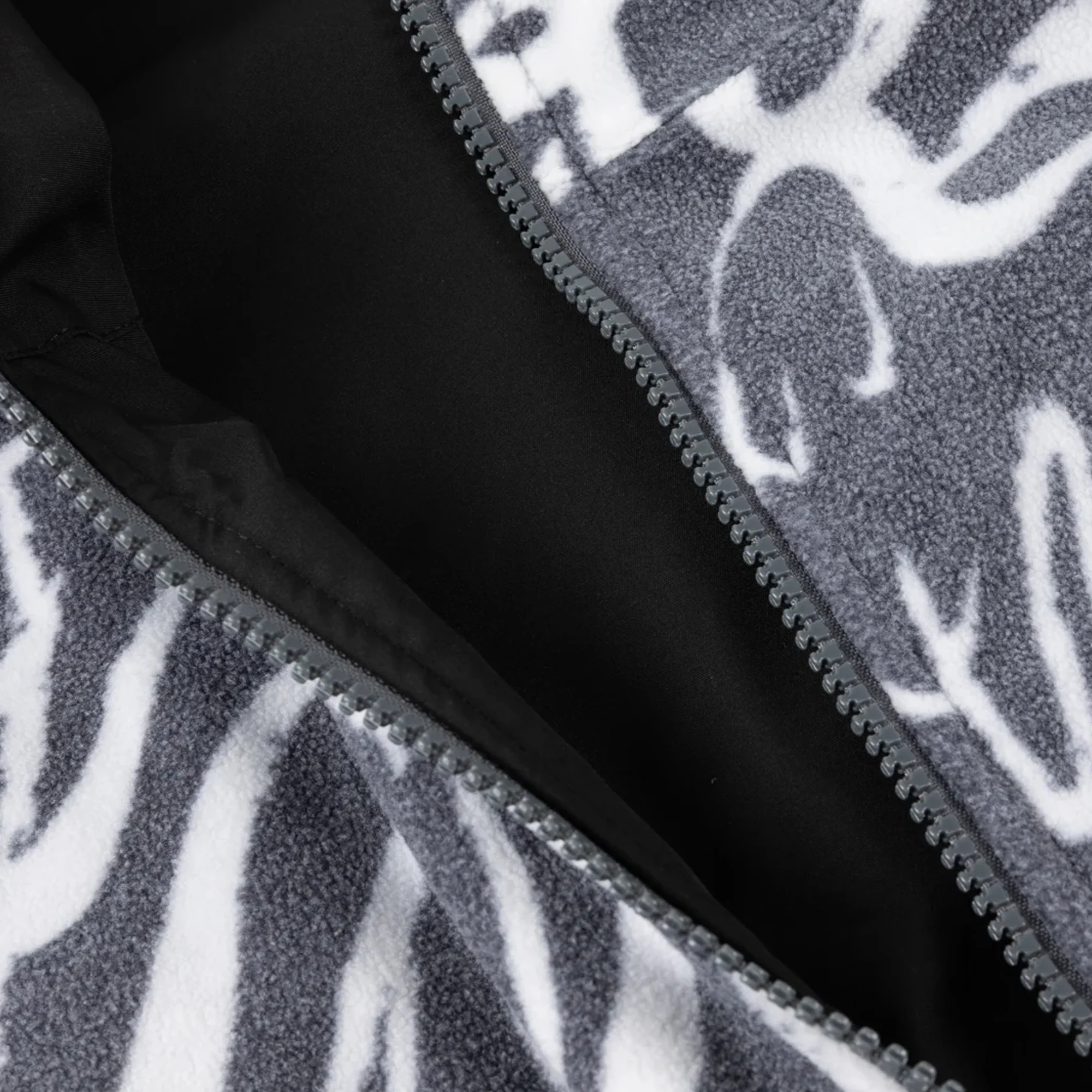 Dime Reversible Chilling Fleece - Gray / Black - Image 3