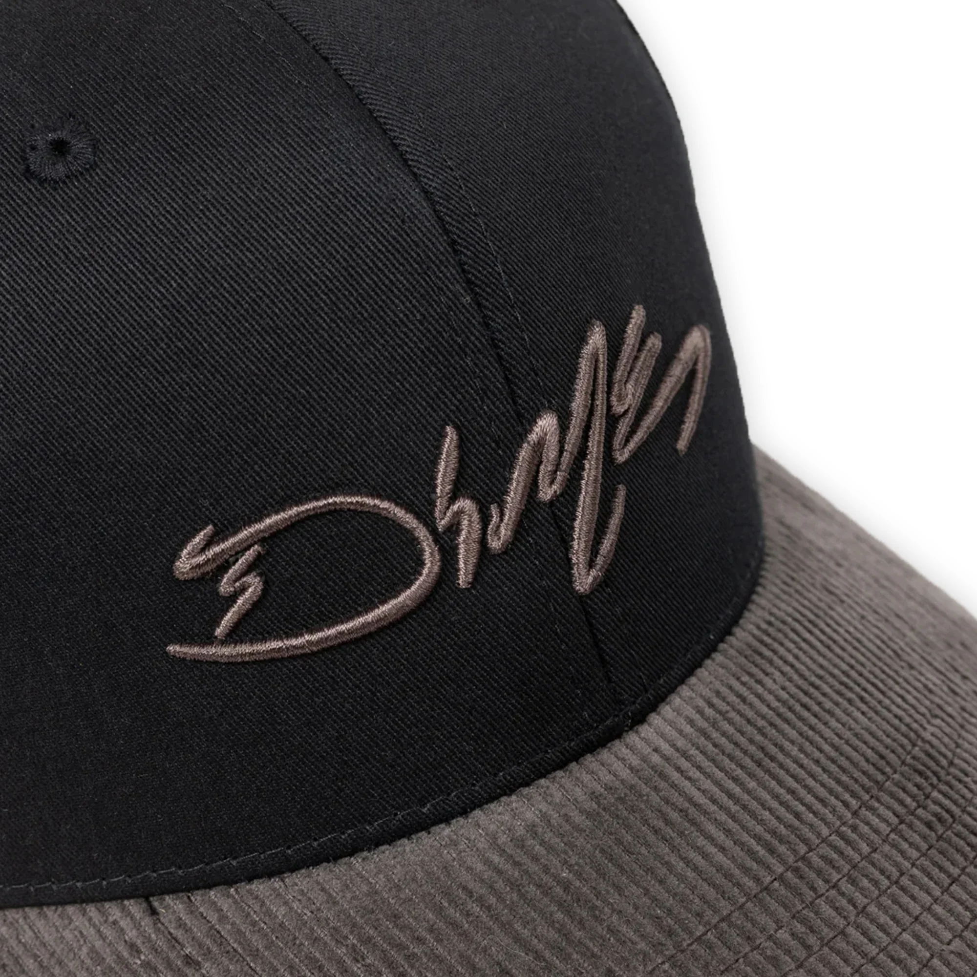 Dime Scribble Full Fit Cap - Black - Image 3