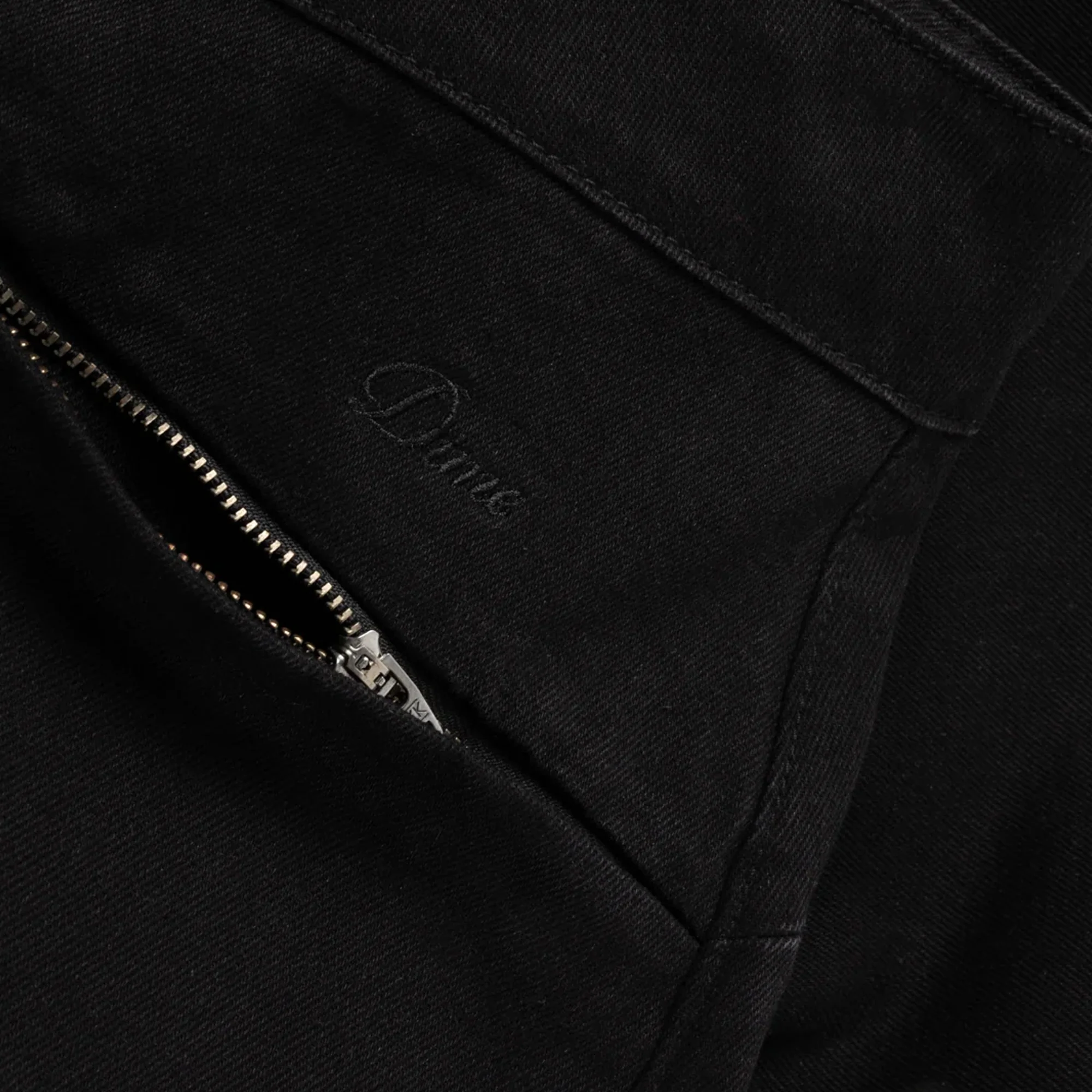 Dime Tech Denim Shorts - Black - Image 3