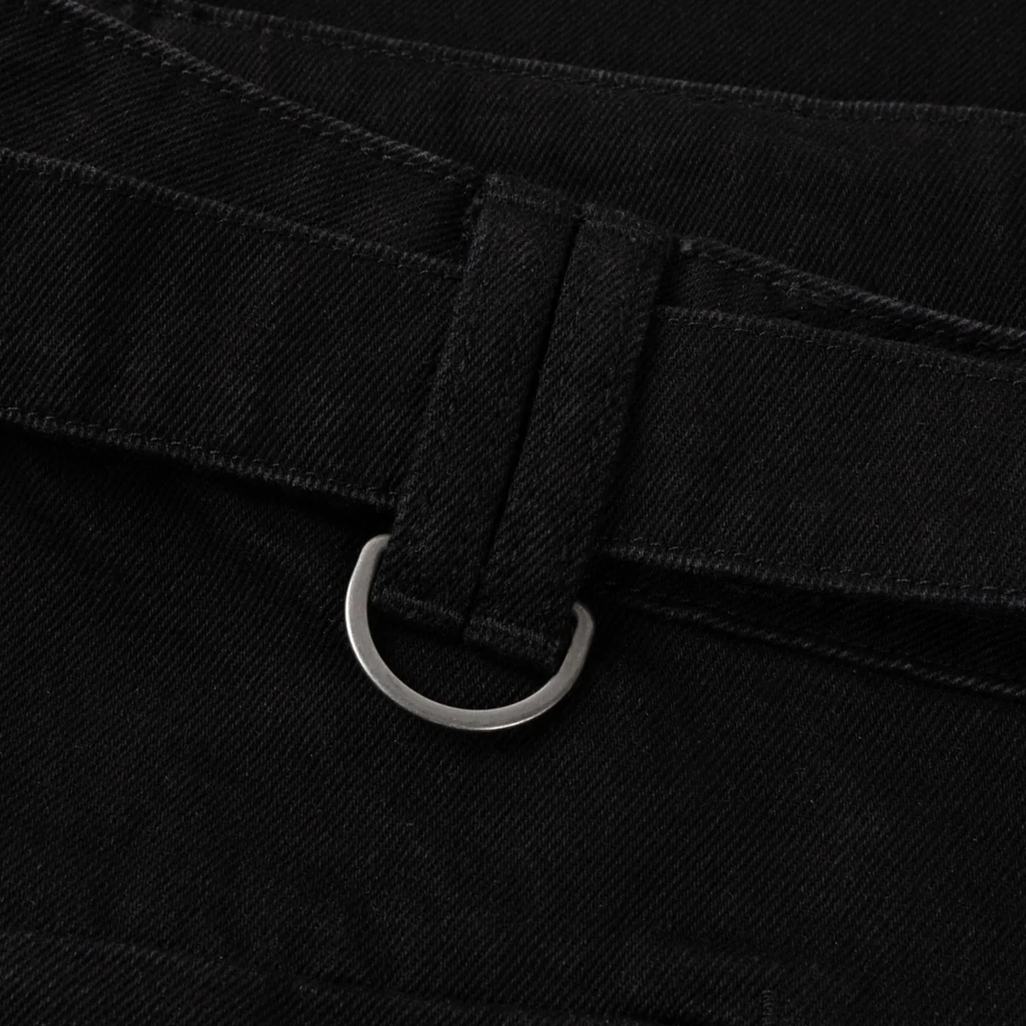 Dime Tech Denim Shorts - Black - Image 4
