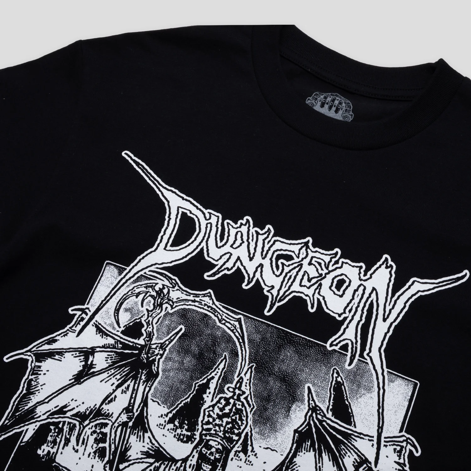 Dungeon Grave Retreat Tee - Black - Image 2