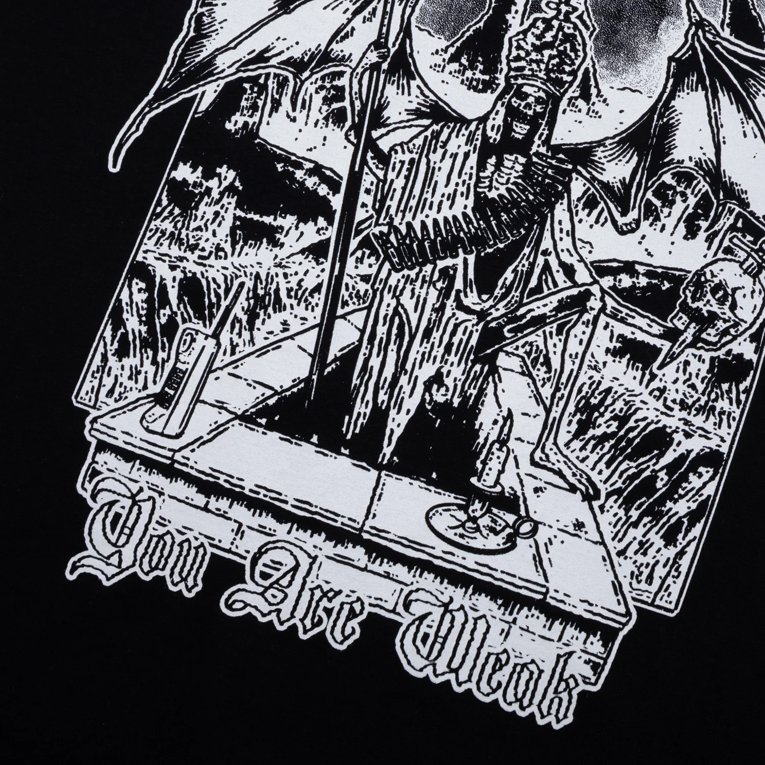 Dungeon Grave Retreat Tee - Black - Image 3