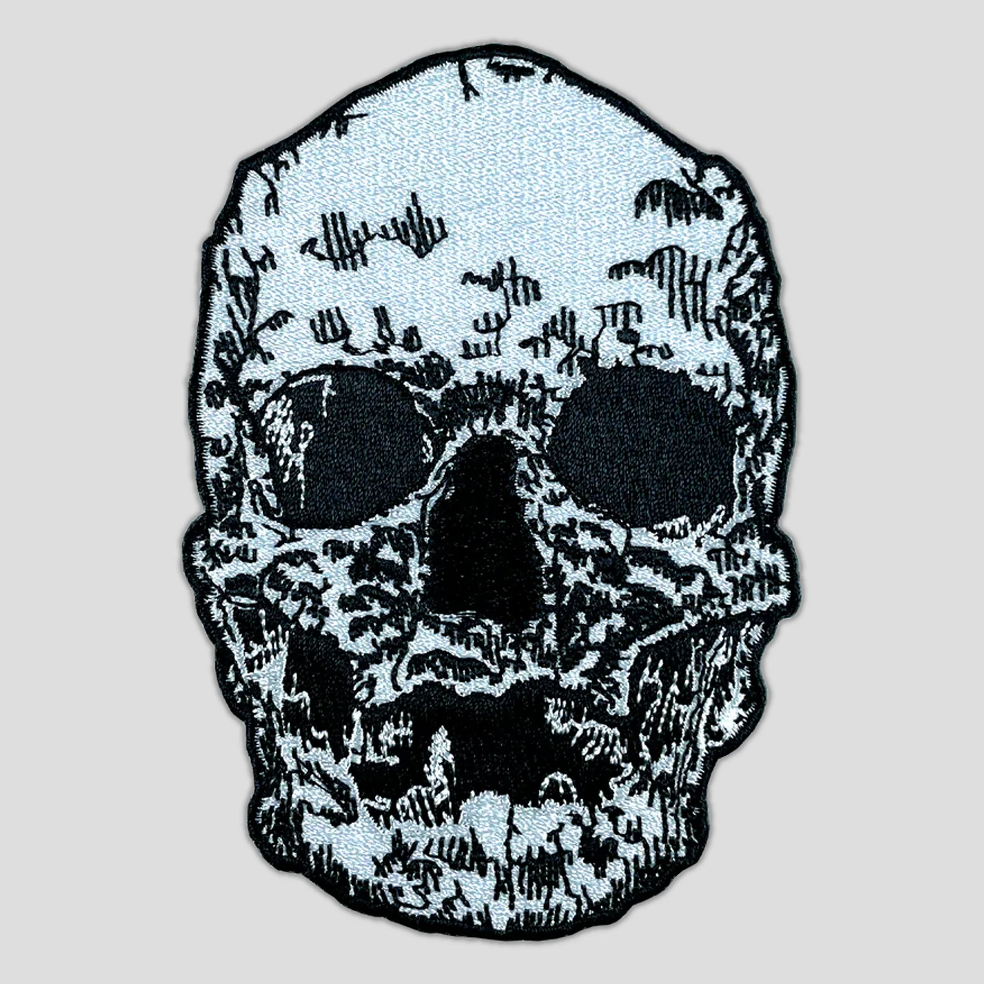Dungeon Skull Embroidered Patch