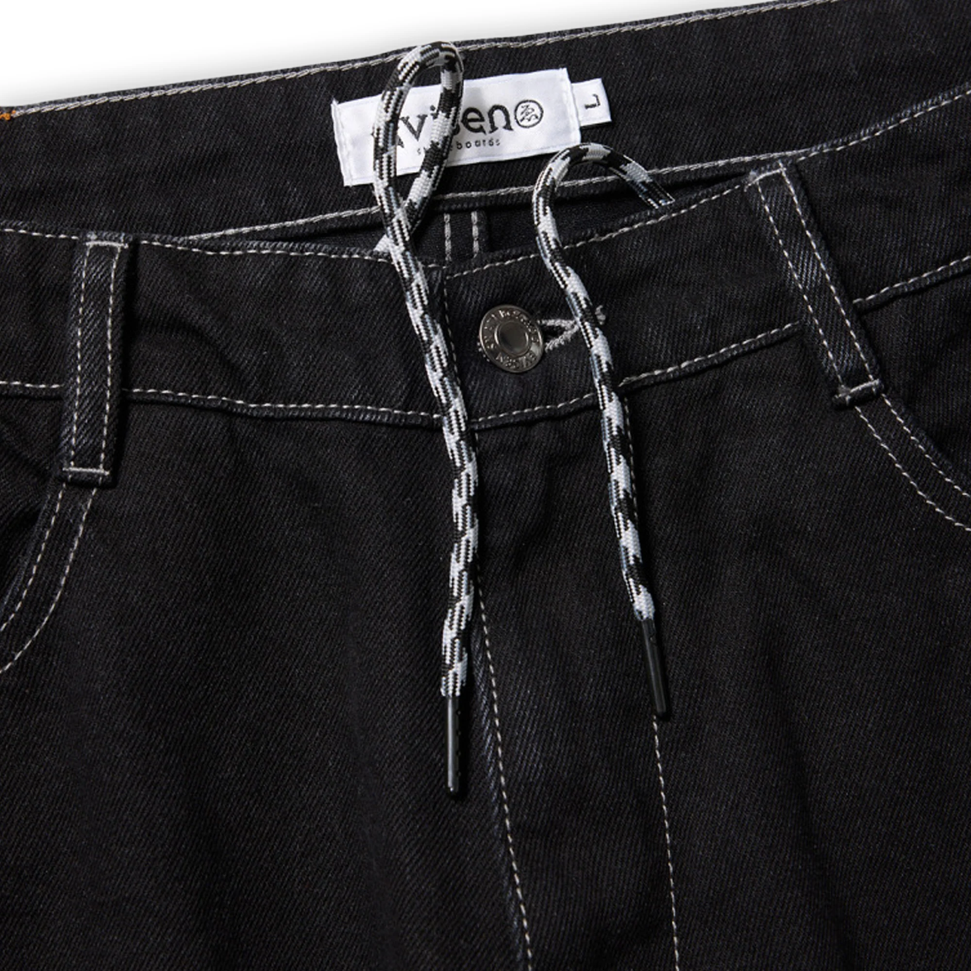 Evisen Atari One-Up Denim - Black - Image 2