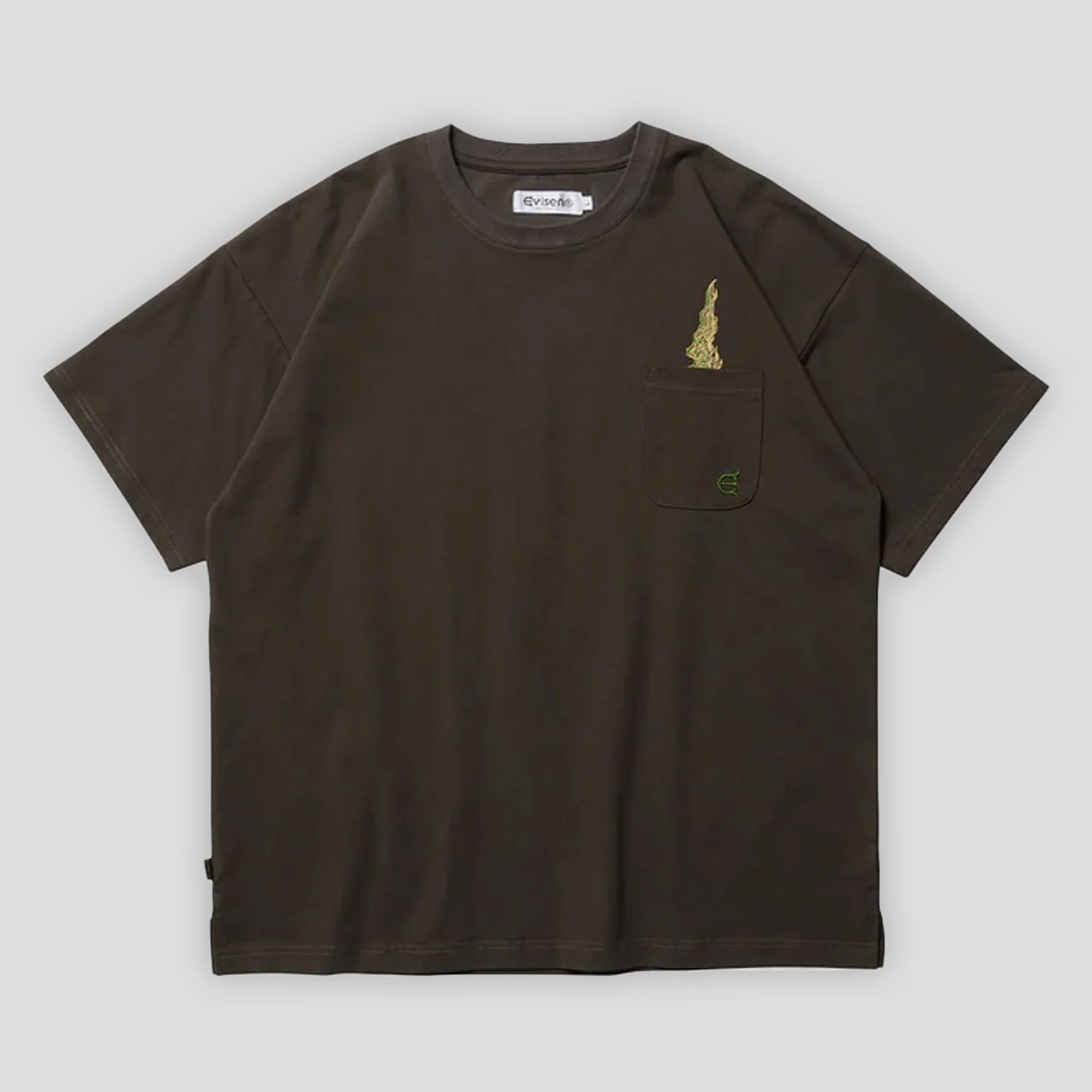 Evisen Eye Fire Tech Pocket Tee - Fog