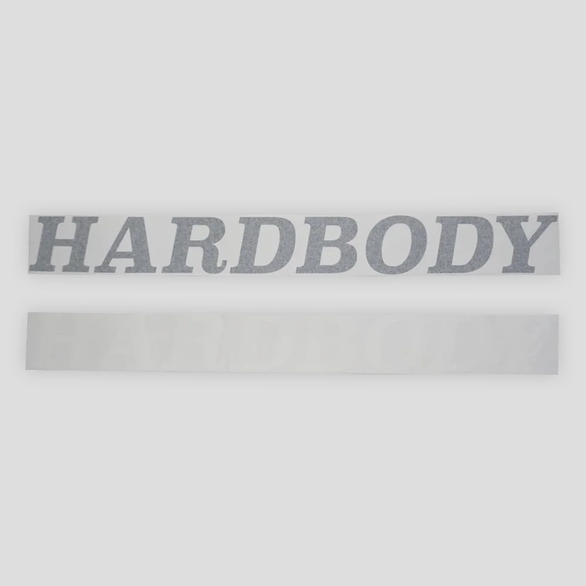 Hardbody 32" Decal Sticker - White