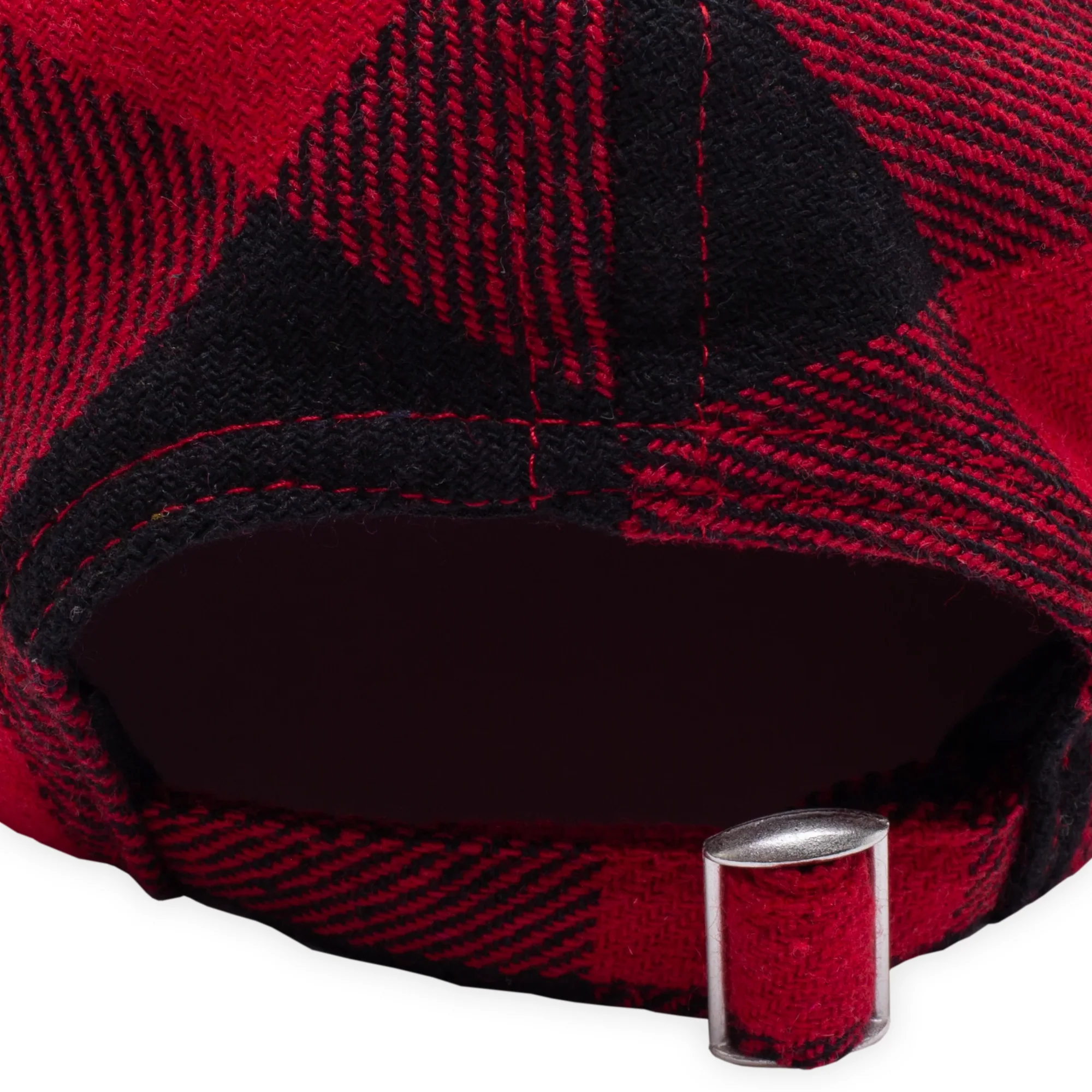 Hockey Plaid Hockey Hat - Red - Image 5