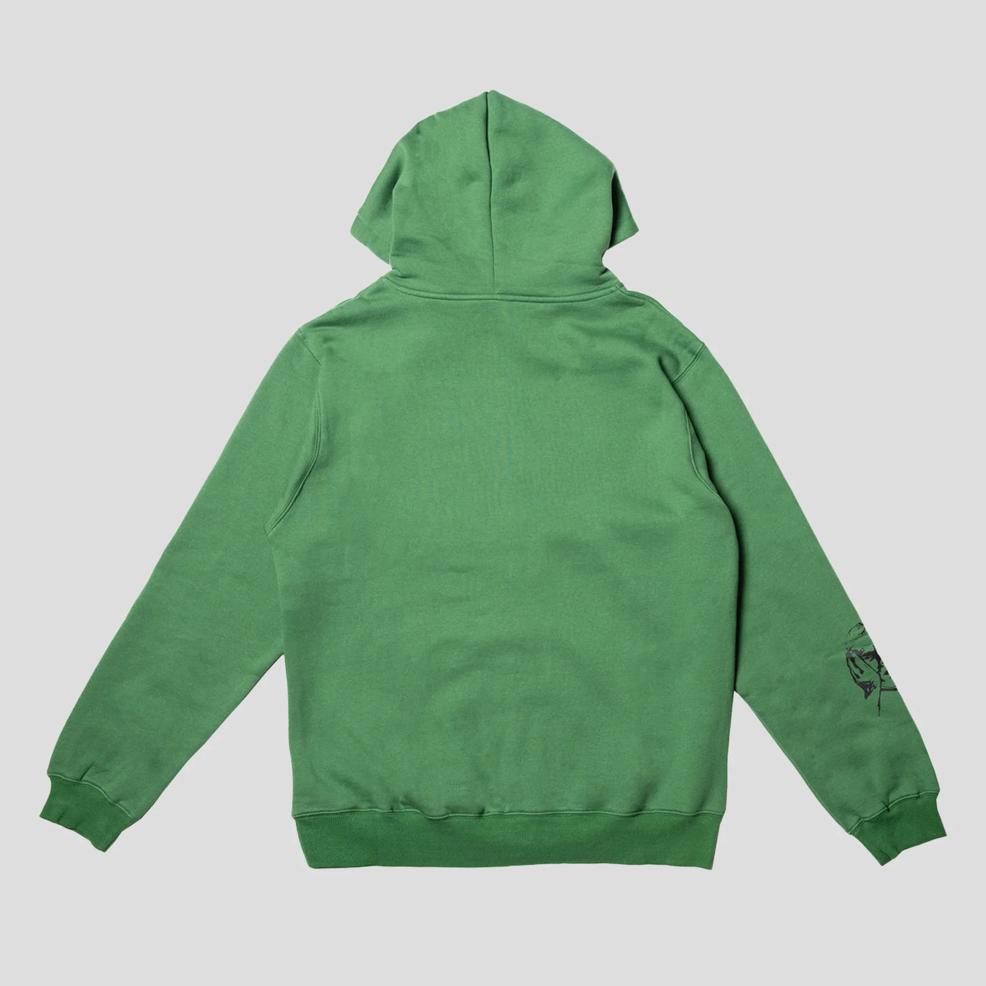 Hoddle Butterfly Zip Up Hoodie - Forest Green - Image 3