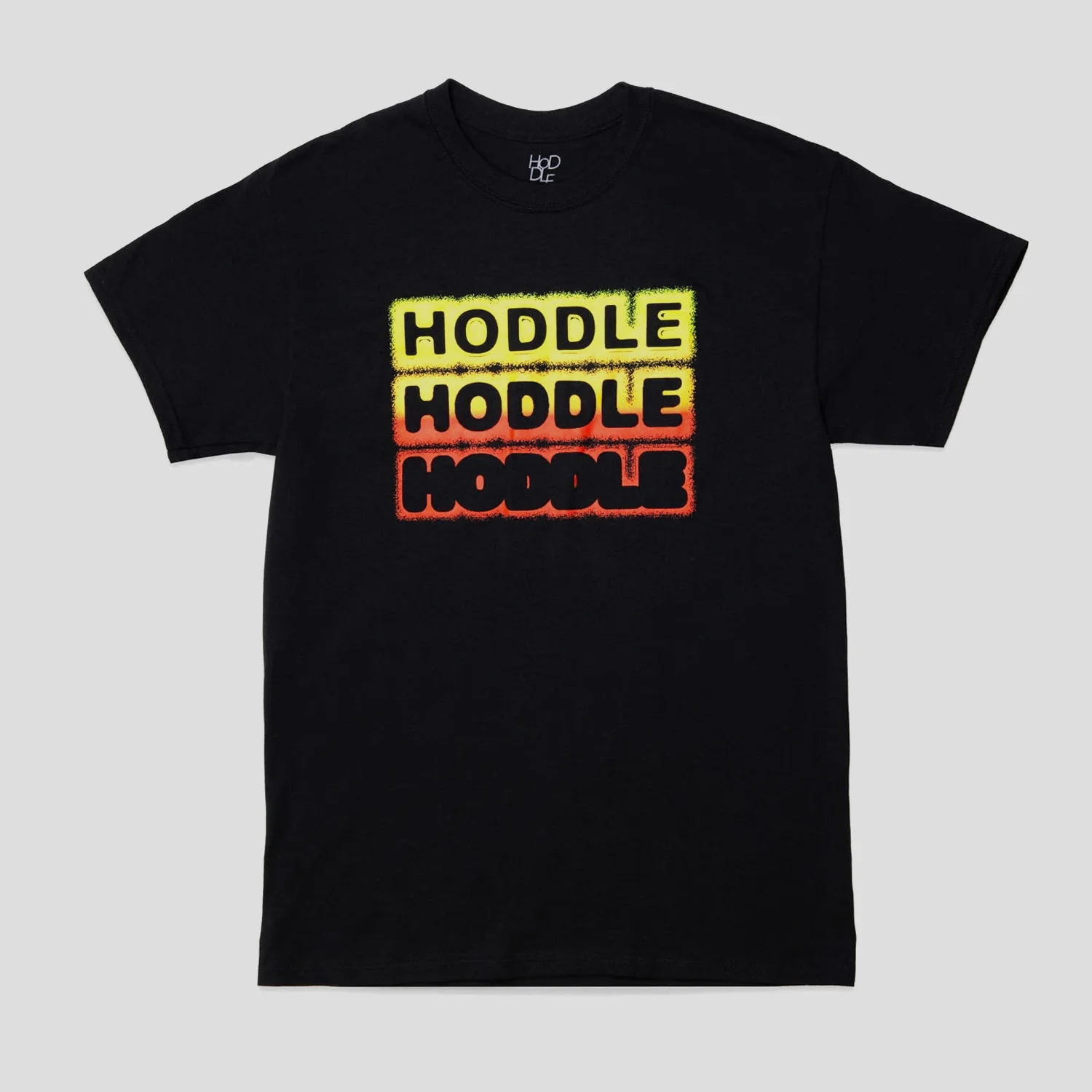 HODDLE "DECLINE" TEE BLACK