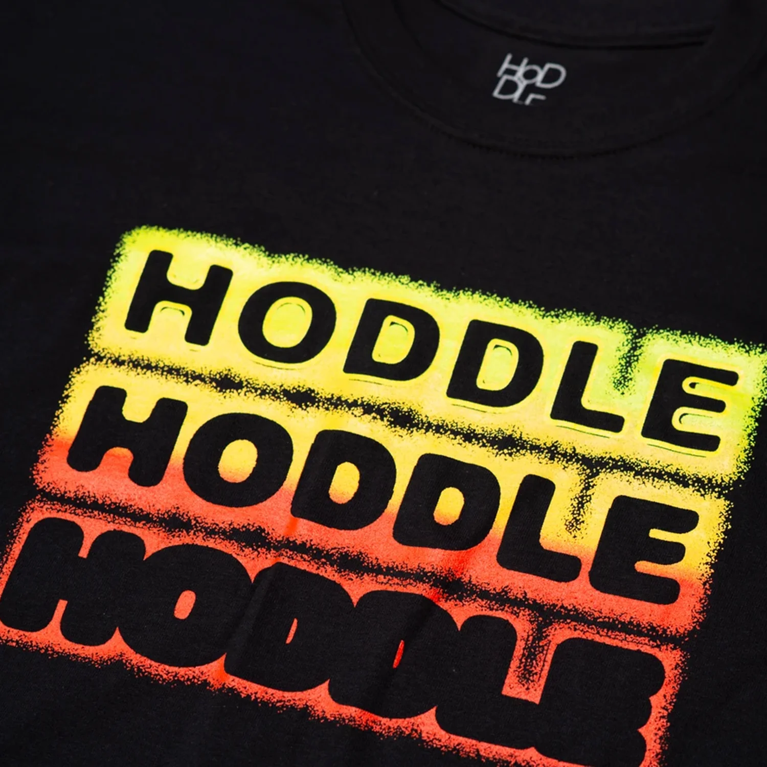 HODDLE "DECLINE" TEE BLACK - Image 2