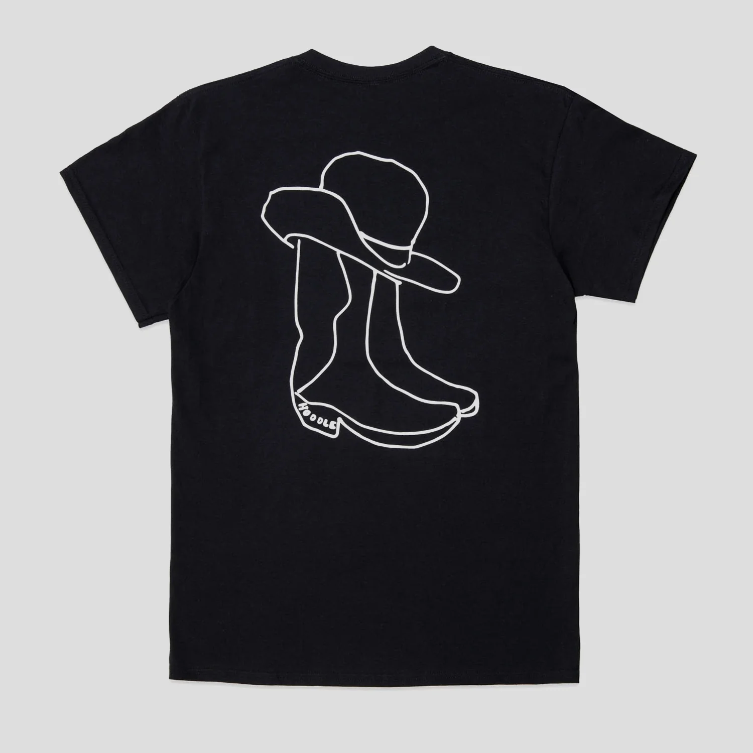 HODDLE "LONE RANGER" TEE BLACK - Image 4