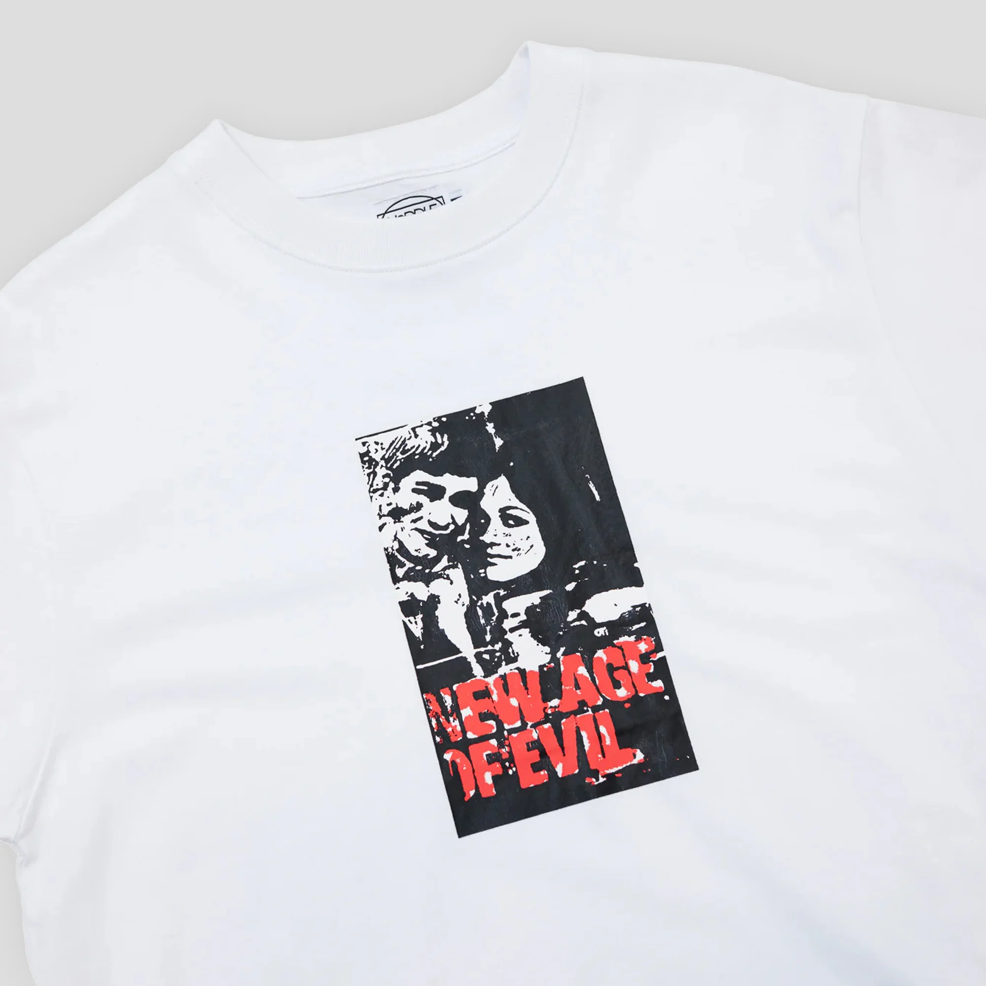 Hoddle New Age Tee - White - Image 3