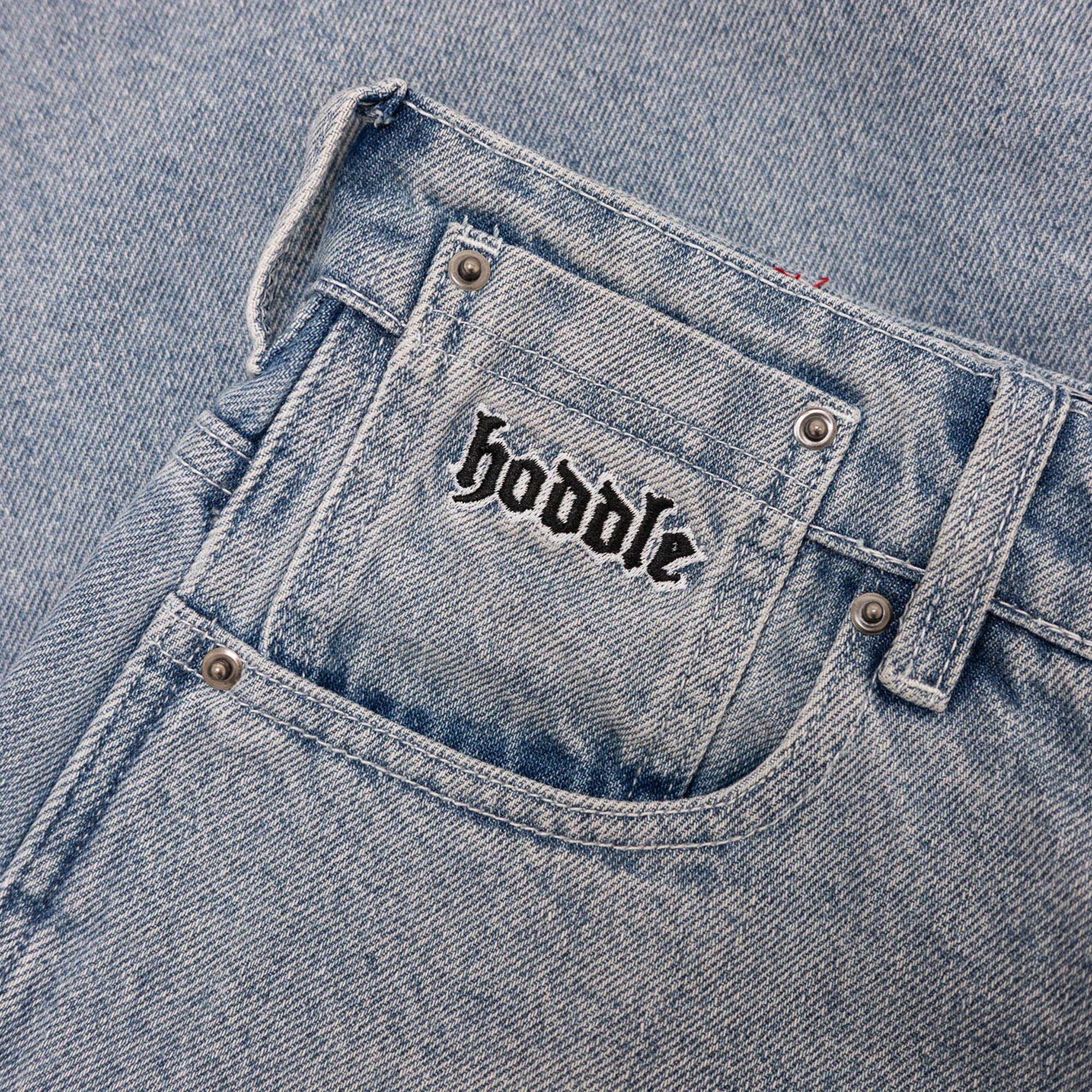 Hoddle Ranger Jean - Light Wash Blue - Image 3
