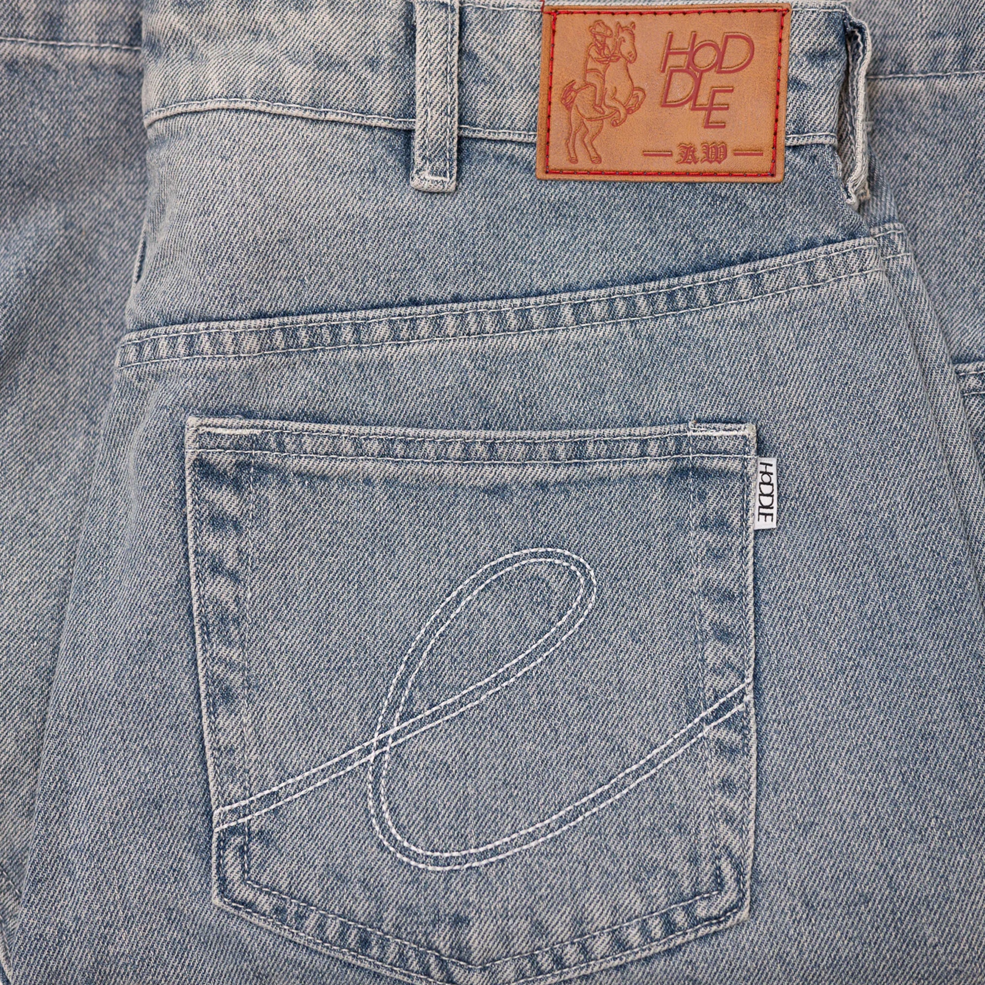 Hoddle Ranger Jean - Light Wash Blue - Image 4