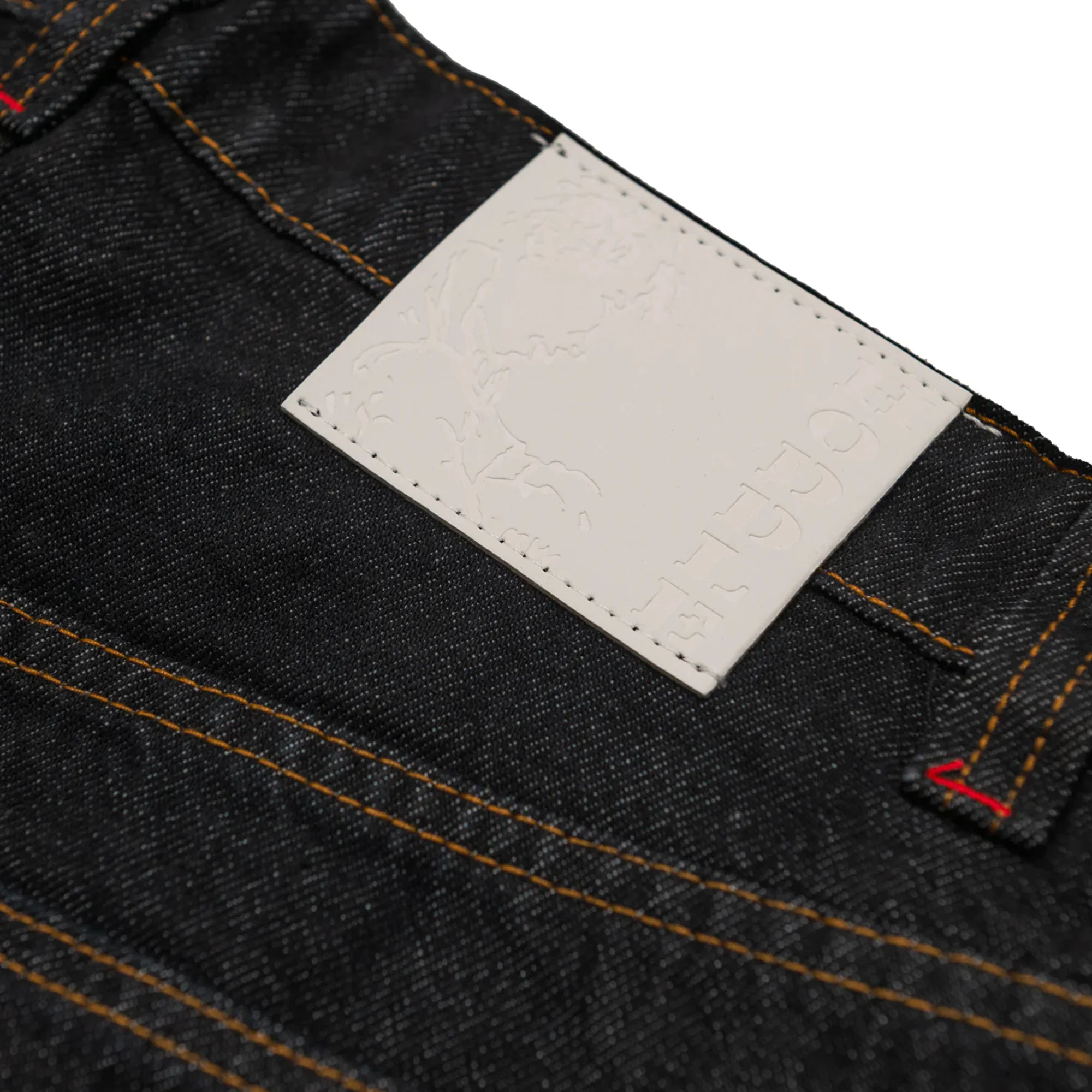 Hoddle Routine Straight Cut Jeans - Raw Indigo - Image 4