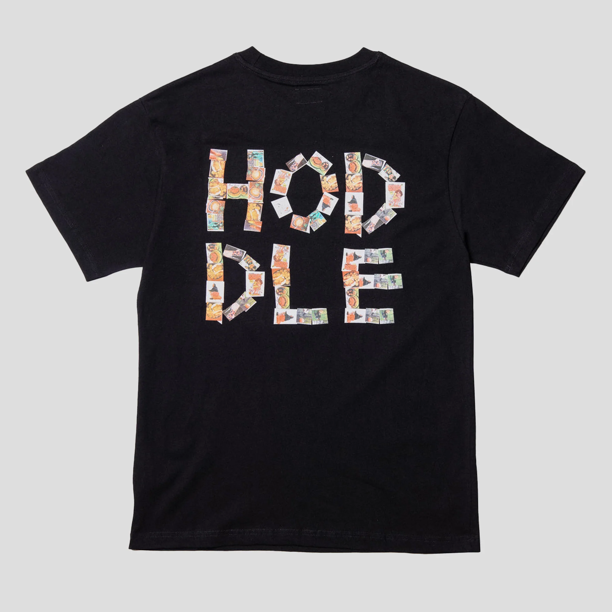 Hoddle Scrapbook Tee - Black - Image 3