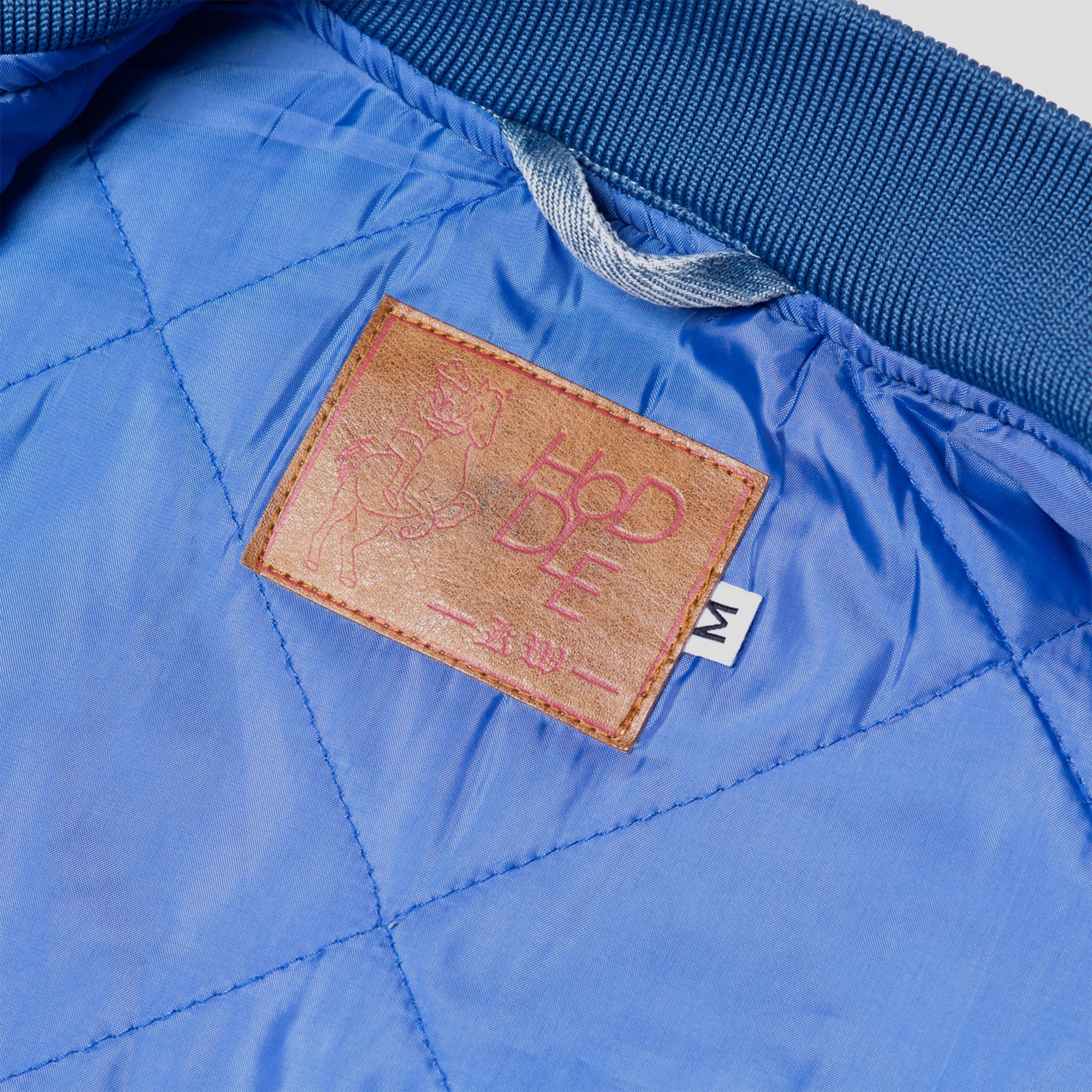 Hoddle Zip Up Carpenter Vest - Blue Denim Wash - Image 6