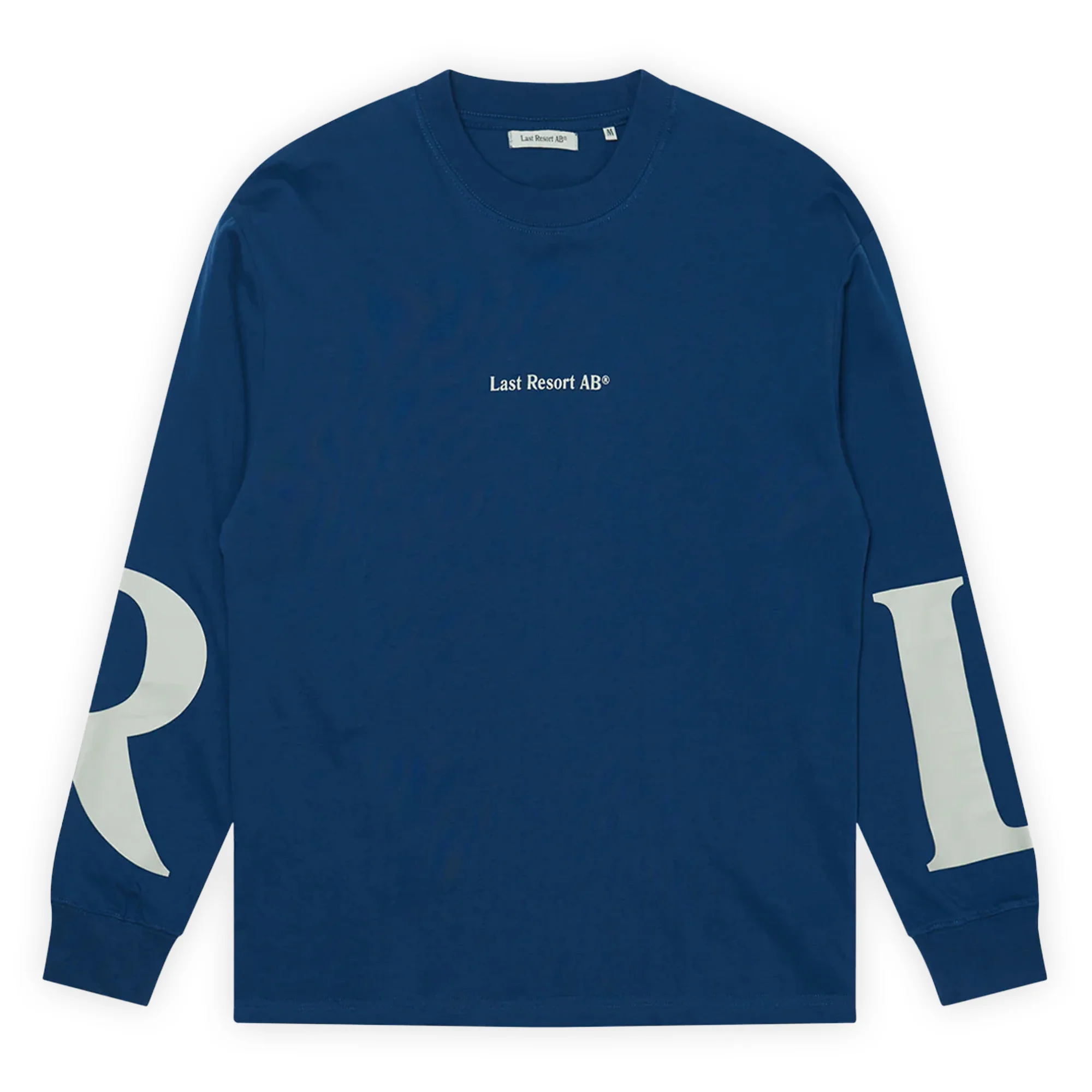 Last Resort AB LRAB LS Tee - Mid Blue