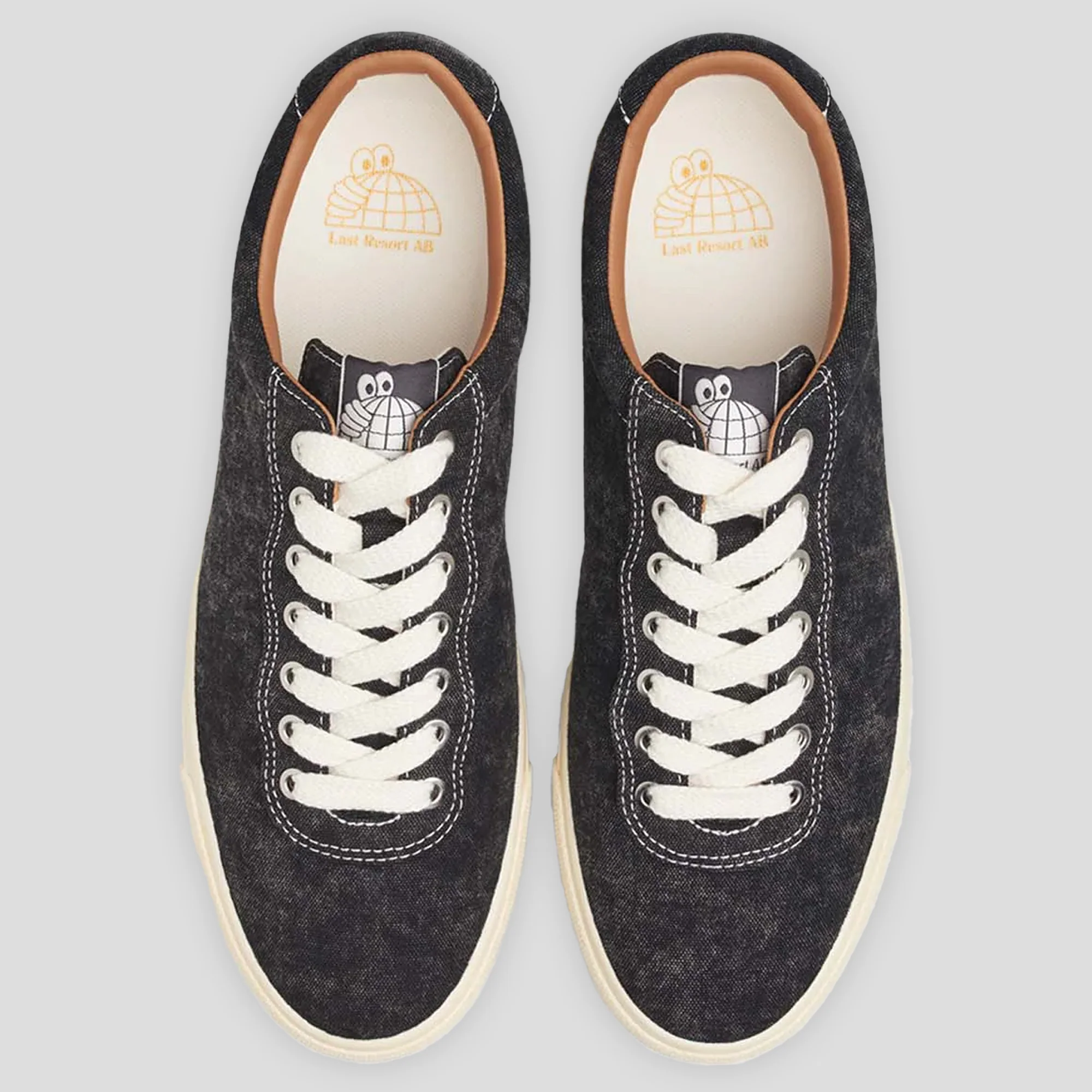 Last Resort AB VM001-Lo Canvas - Washed Black / White - Image 3